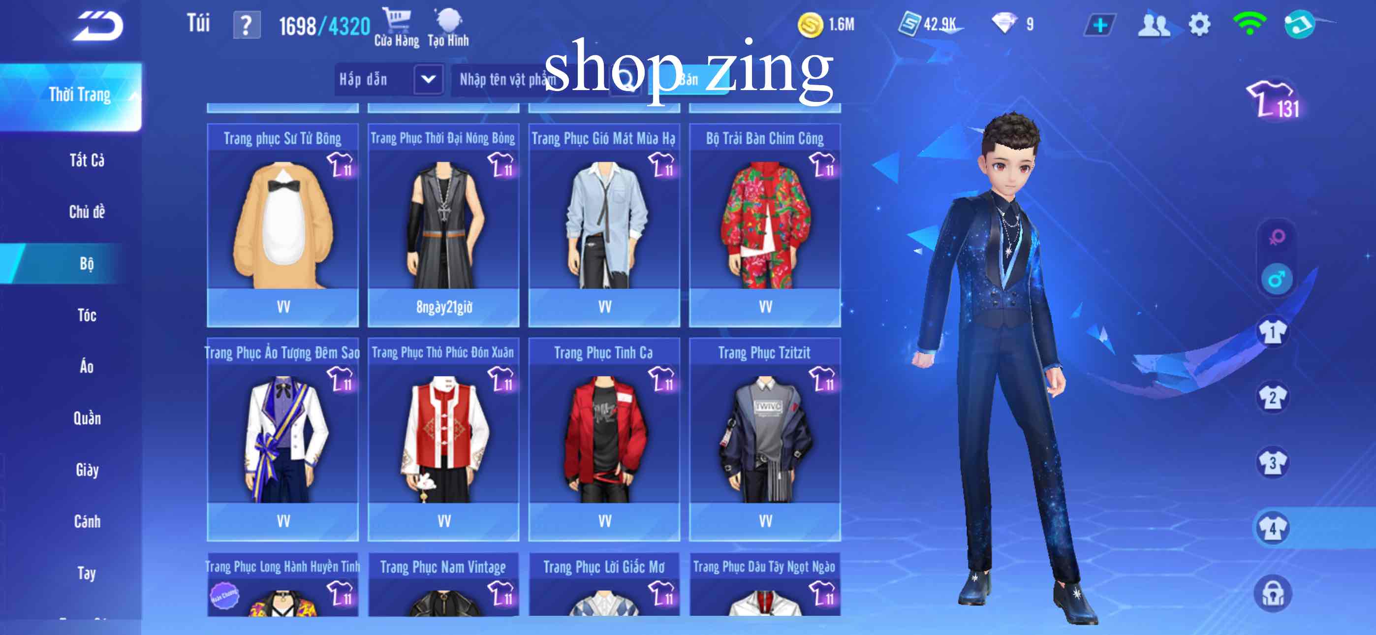 3. Tài khoản Z1770 - hình ảnh bảng ngọc
