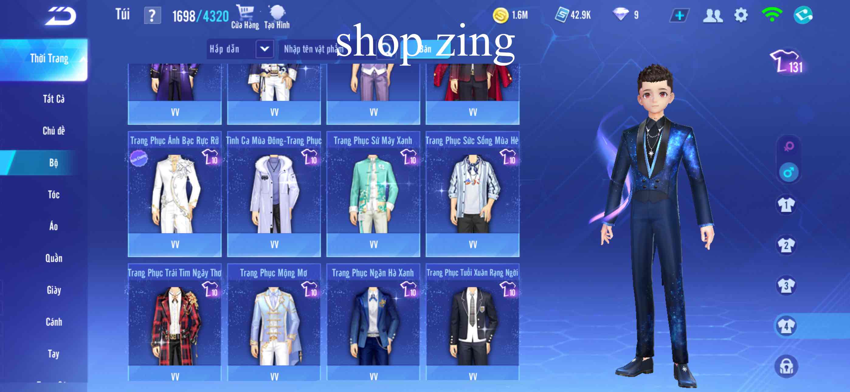 6. Tài khoản Z1770 - hình ảnh bảng ngọc