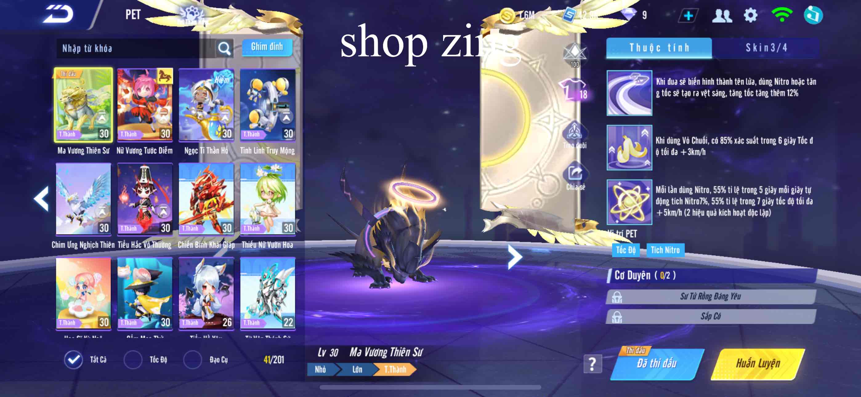 2. Tài khoản Z1770 - hình ảnh trang phục