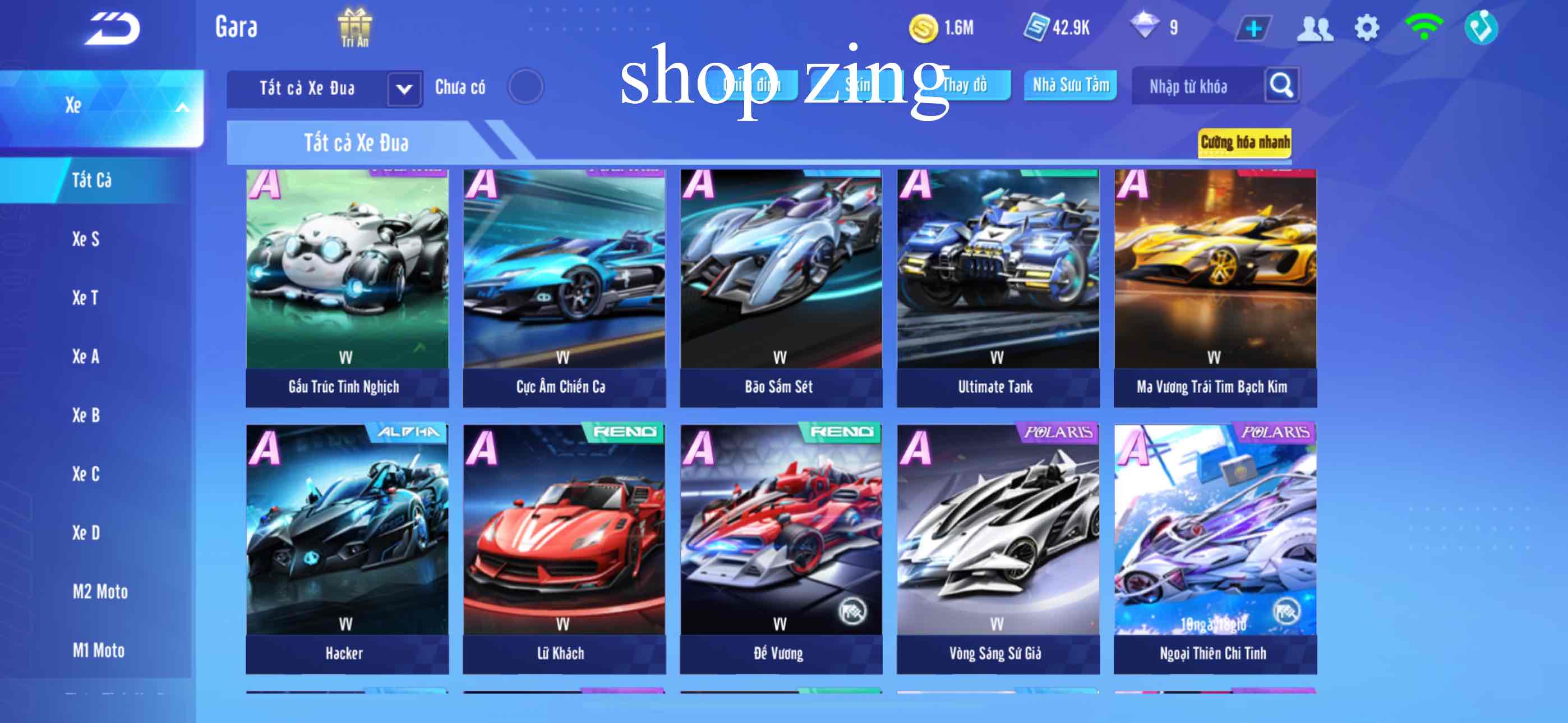3. Tài khoản Z1770 - hình ảnh túi đồ