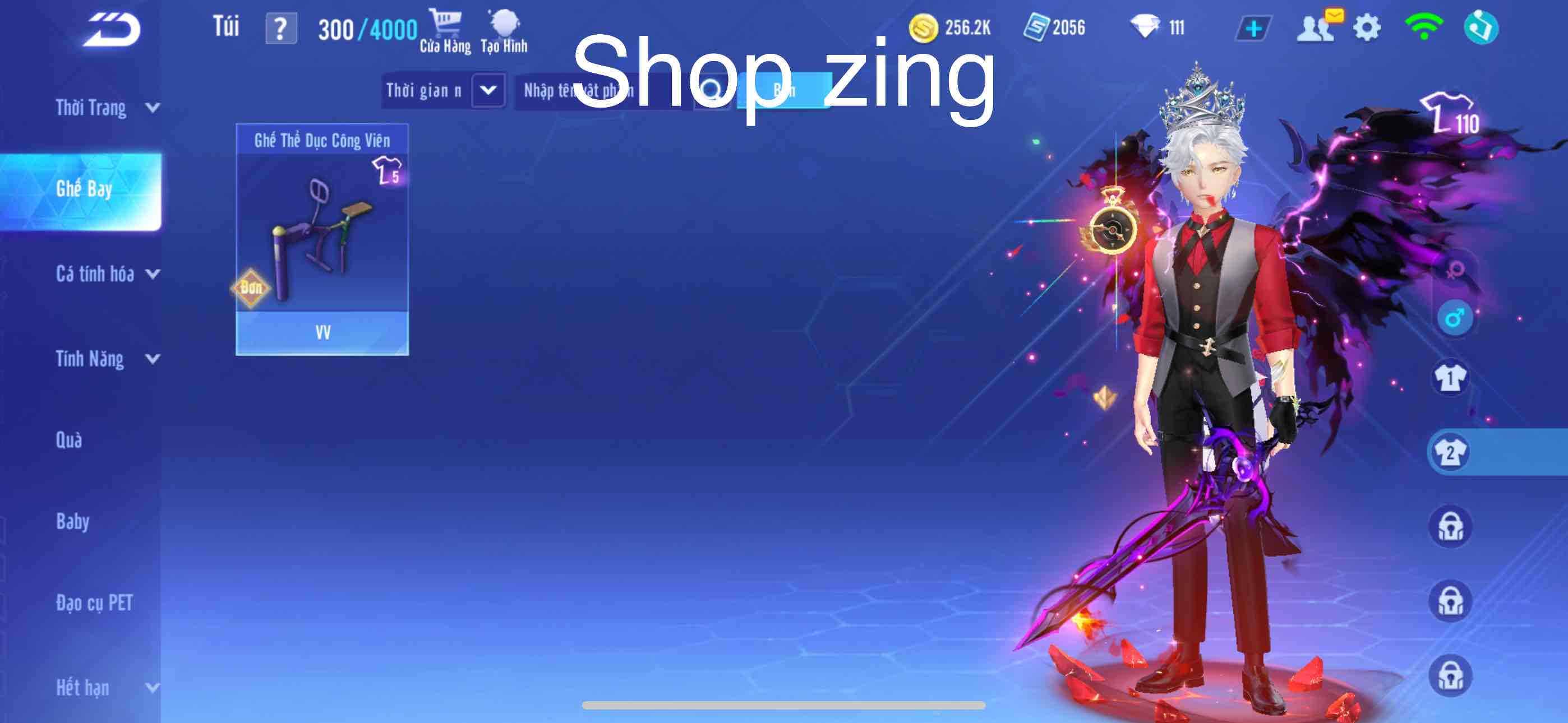 4. Tài khoản Z1811 - hình ảnh túi đồ