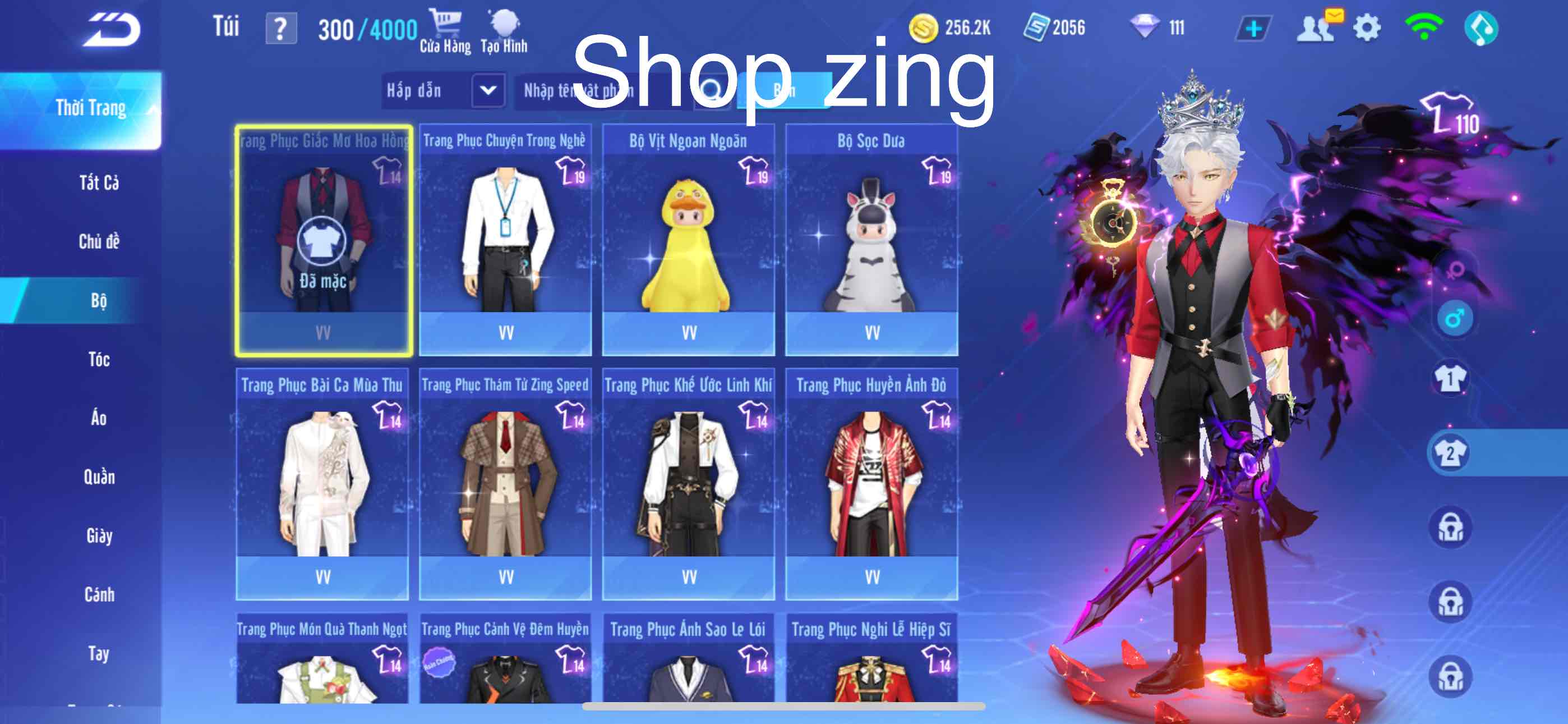 5. Tài khoản Z1811 - hình ảnh túi đồ