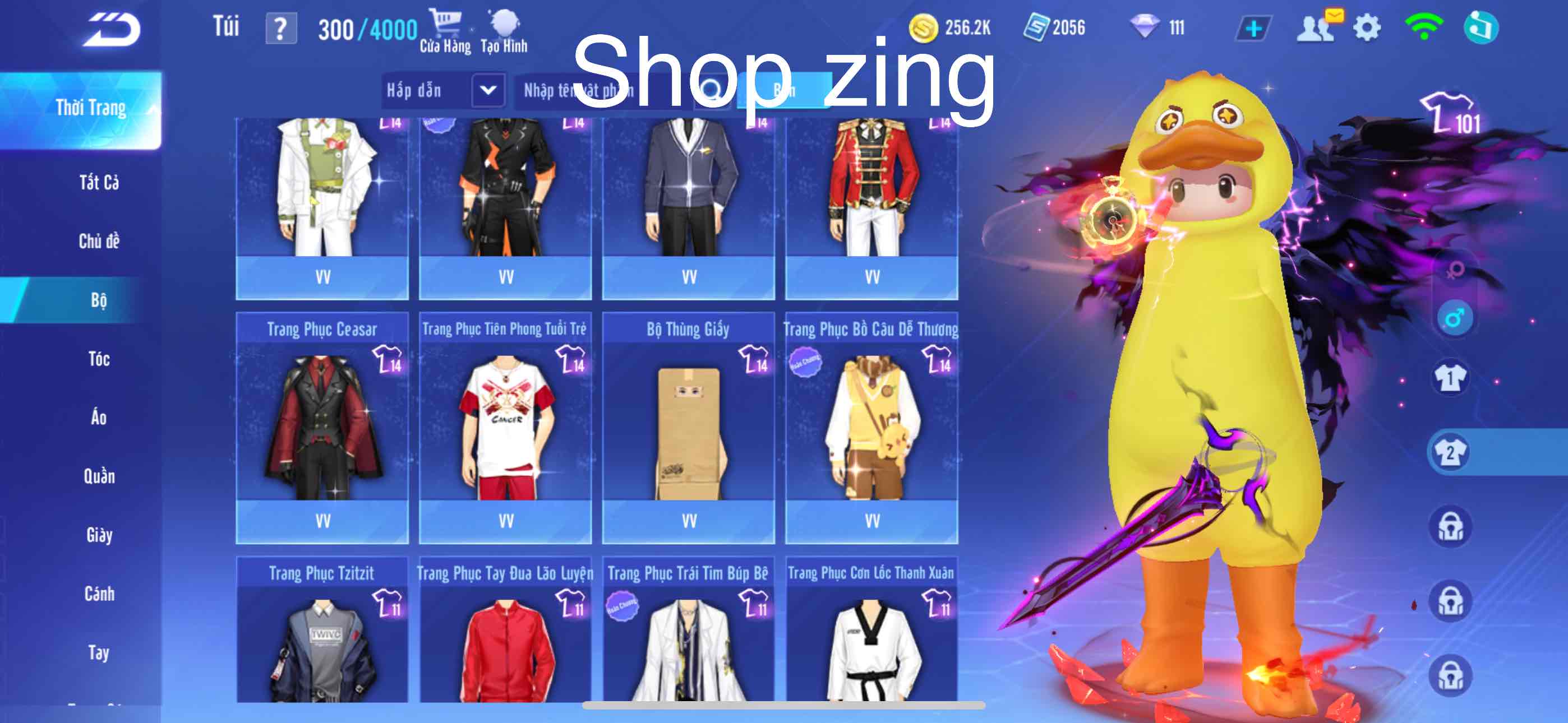 6. Tài khoản Z1811 - hình ảnh túi đồ