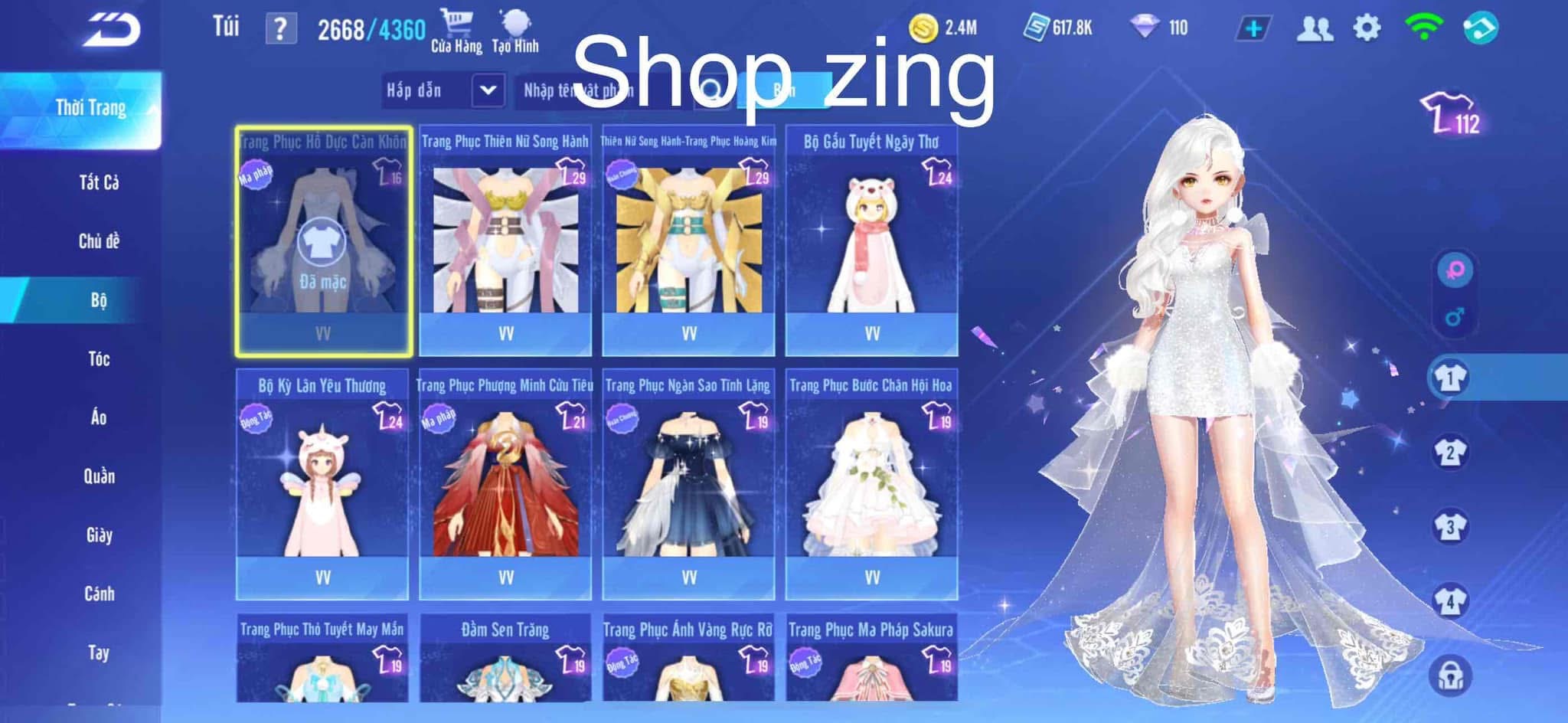 1. Tài khoản Z2225 - hình ảnh bảng ngọc