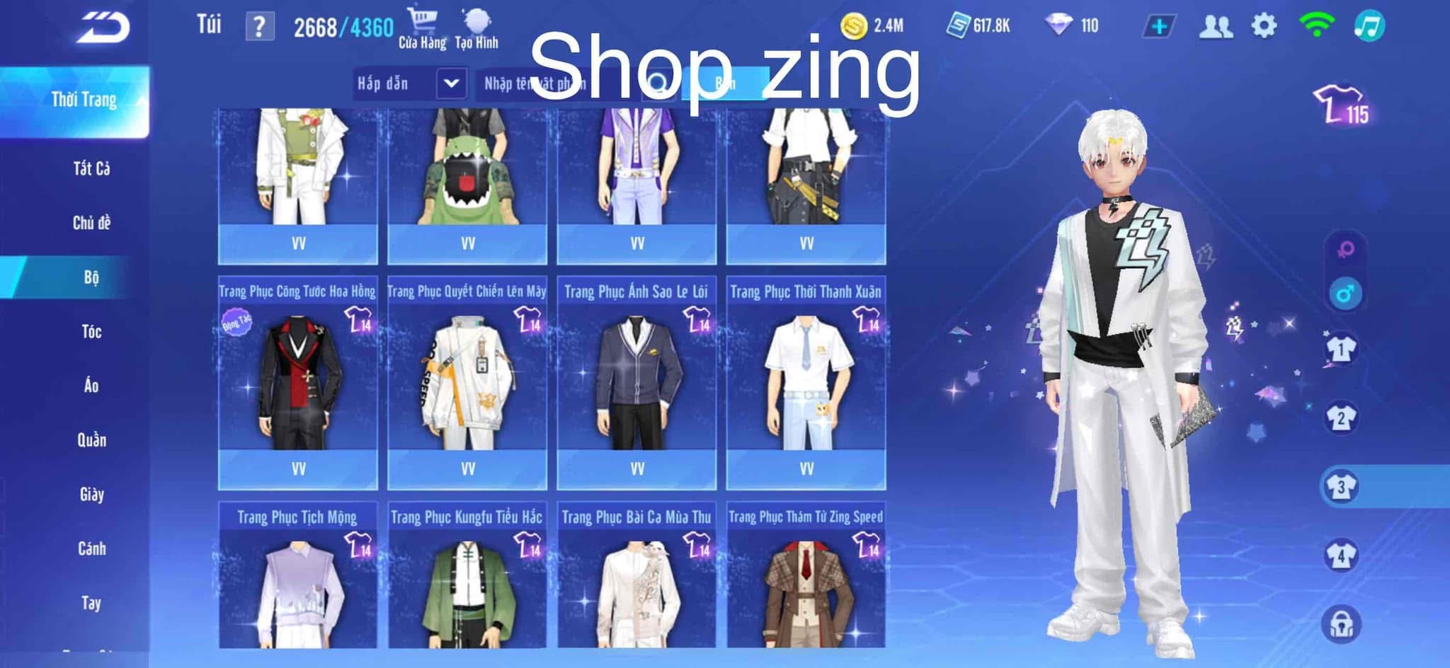 2. Tài khoản Z2225 - hình ảnh bảng ngọc