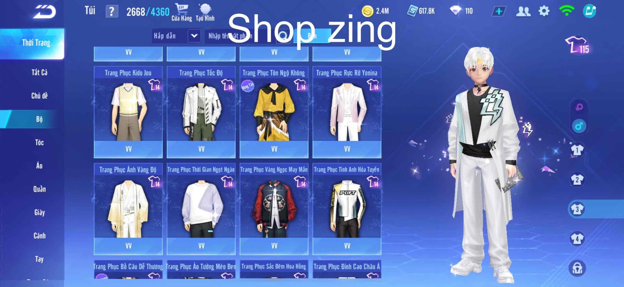 3. Tài khoản Z2225 - hình ảnh bảng ngọc