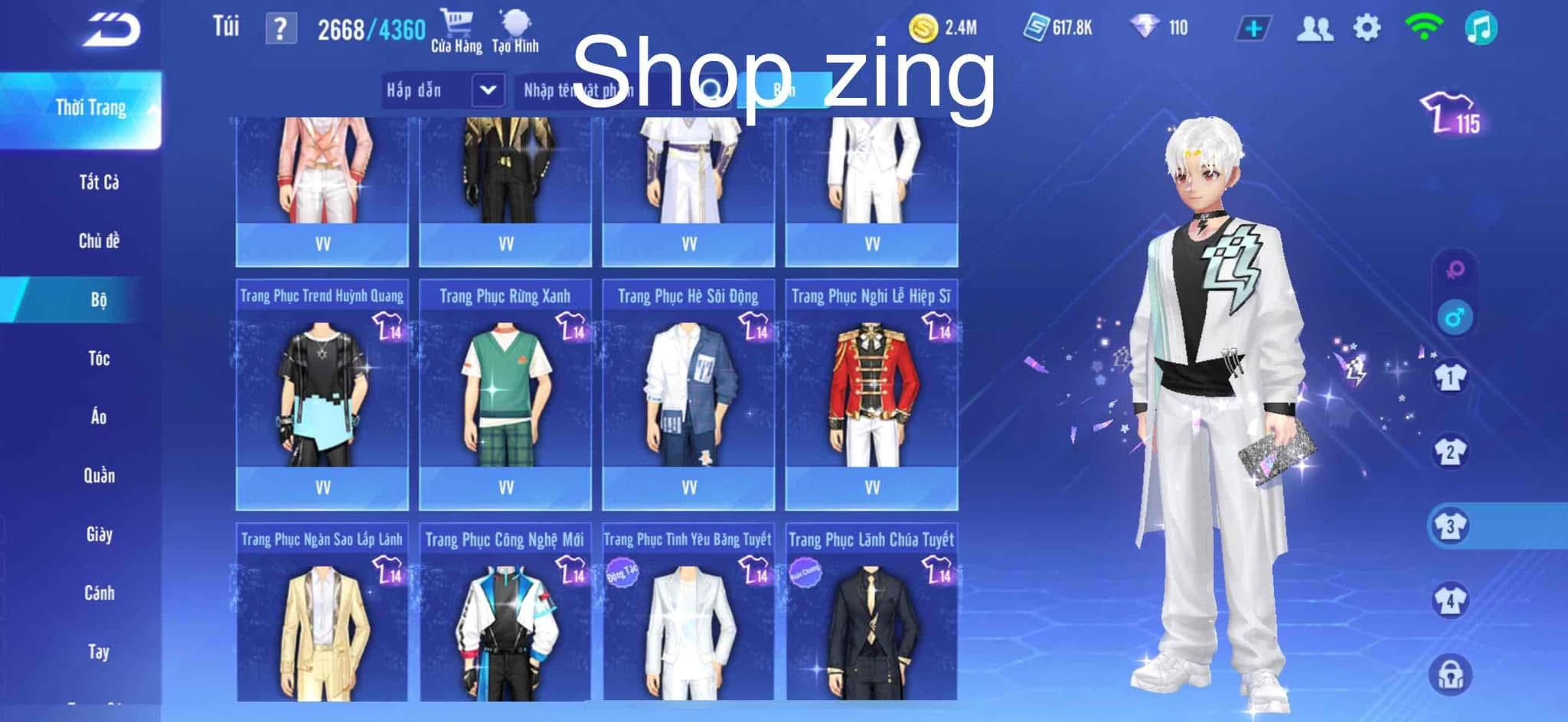 6. Tài khoản Z2225 - hình ảnh bảng ngọc