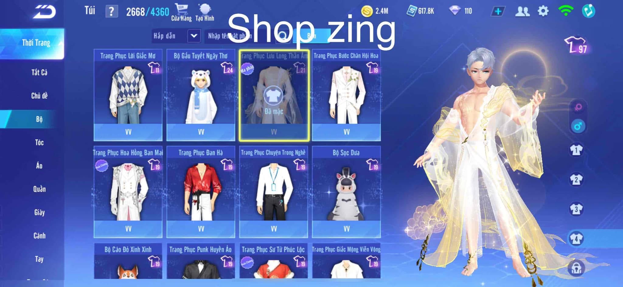 8. Tài khoản Z2225 - hình ảnh bảng ngọc