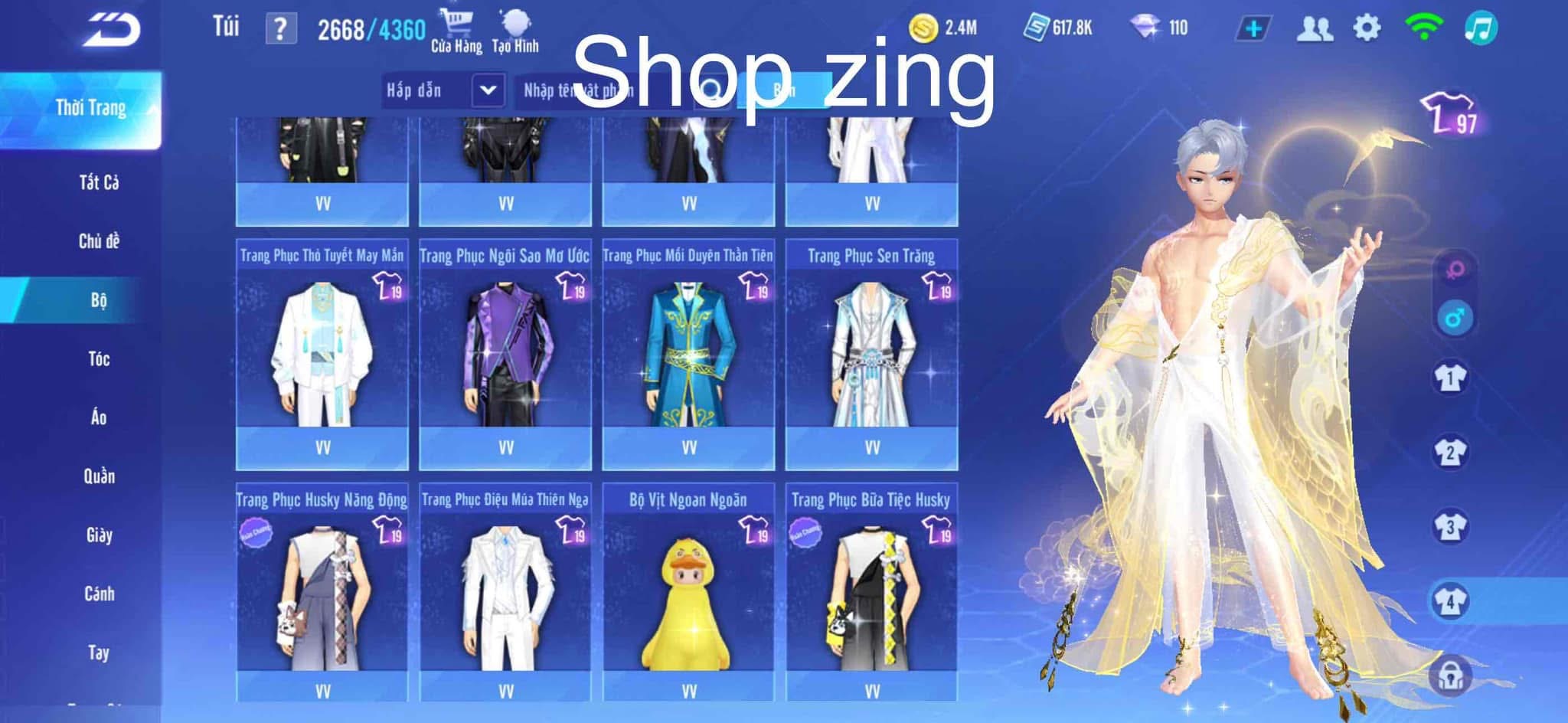 9. Tài khoản Z2225 - hình ảnh bảng ngọc