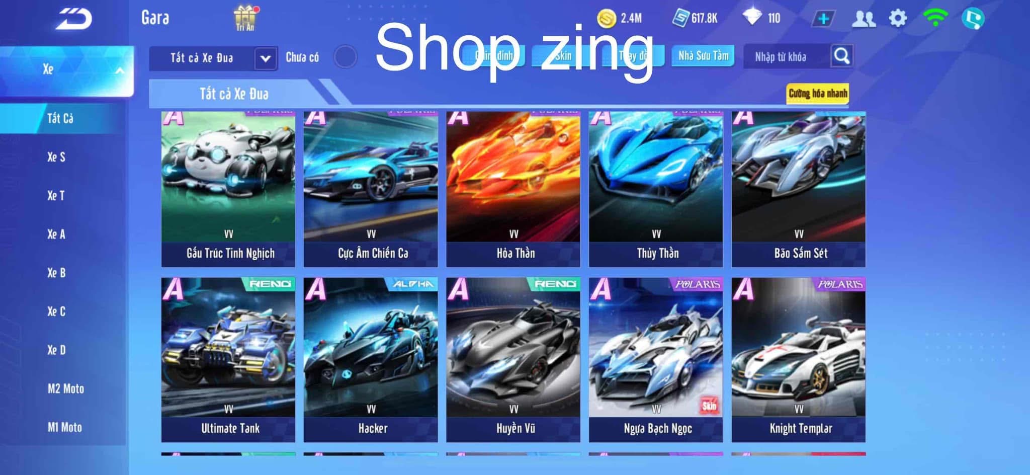 2. Tài khoản Z2225 - hình ảnh túi đồ