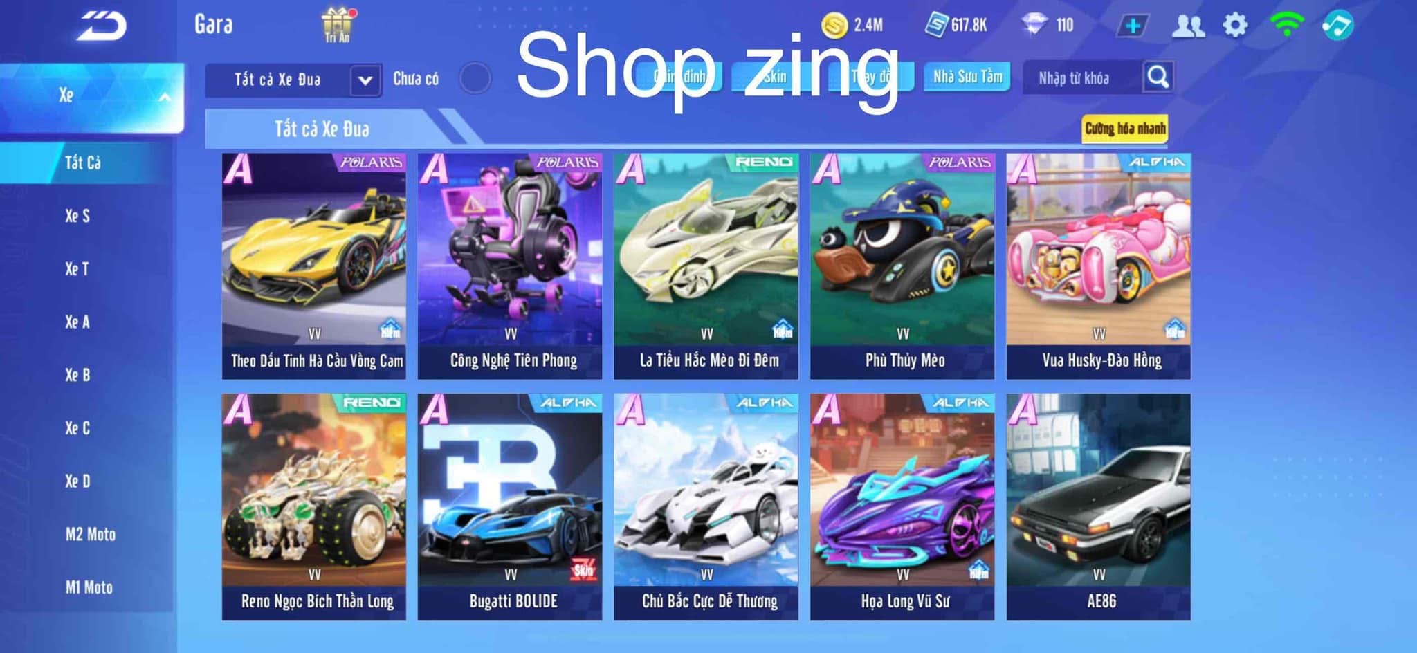 3. Tài khoản Z2225 - hình ảnh túi đồ