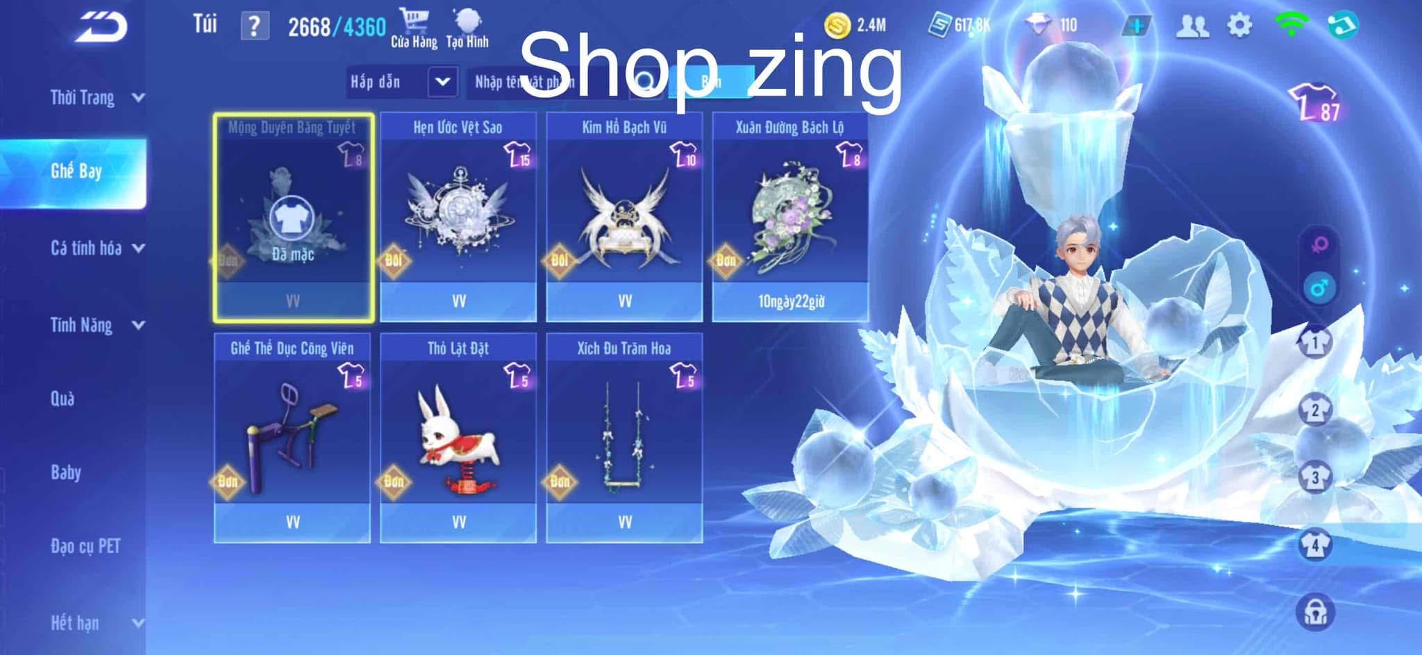 1. Tài khoản Z2225 - hình ảnh tướng