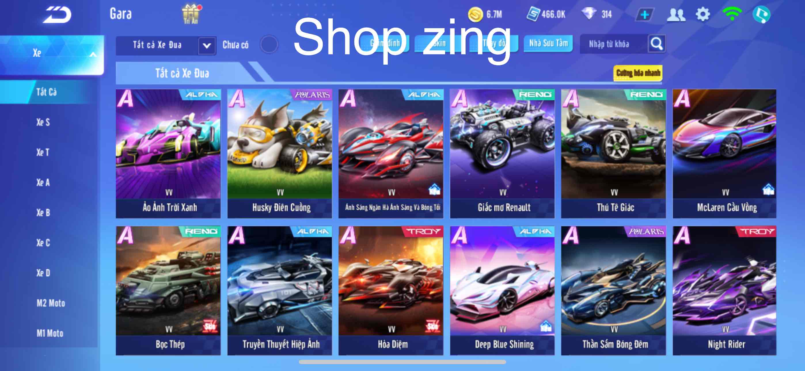 2. Tài khoản Z2257 - hình ảnh túi đồ