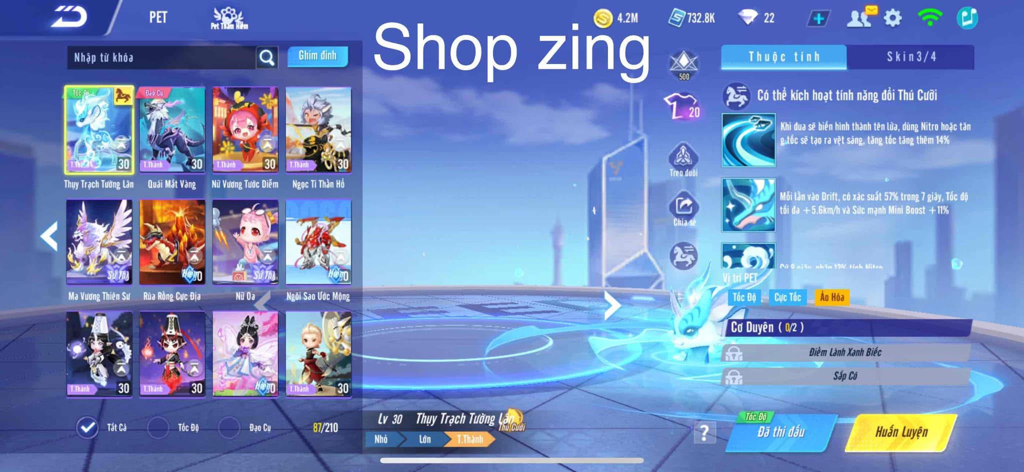 2. Tài khoản Z2284 - hình ảnh trang phục