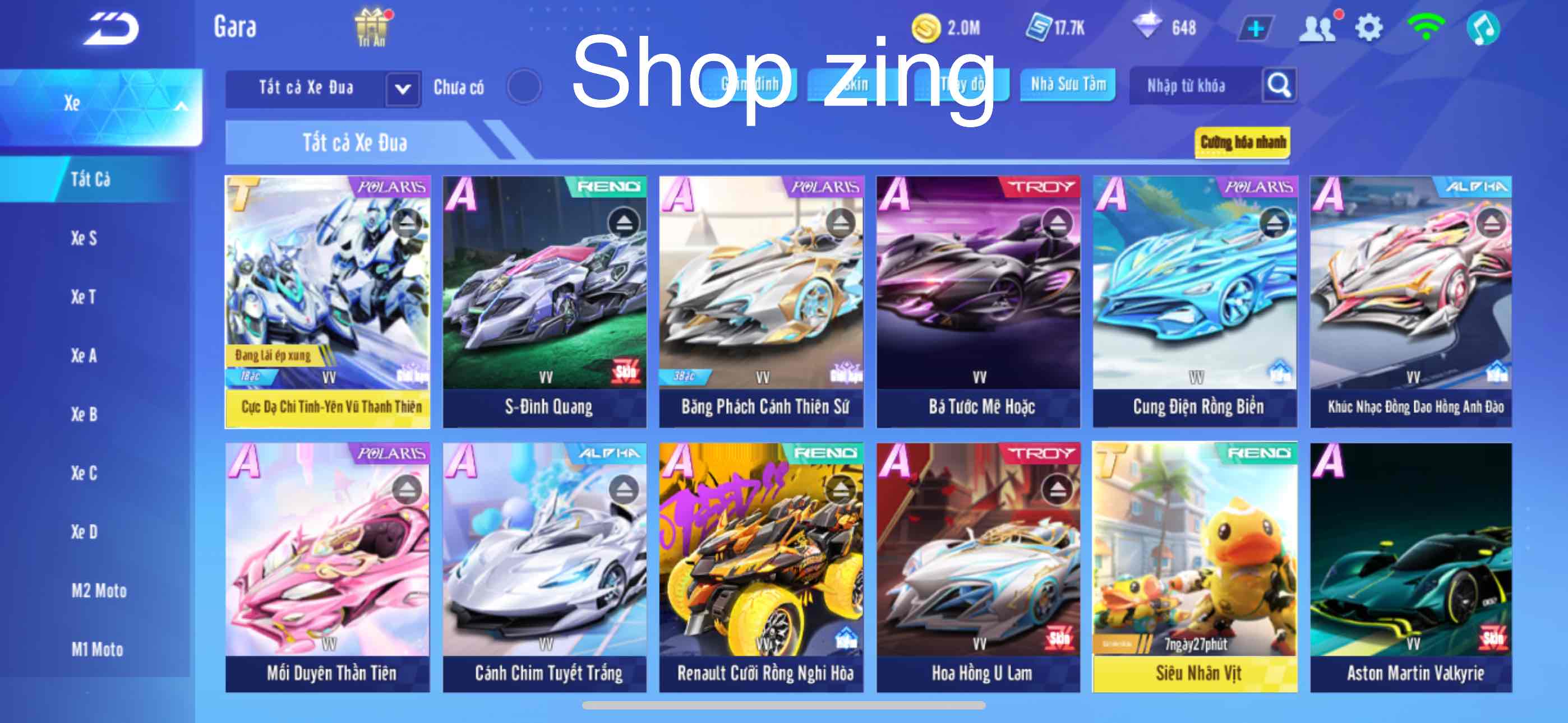 1. Tài khoản Z2298 - hình ảnh túi đồ
