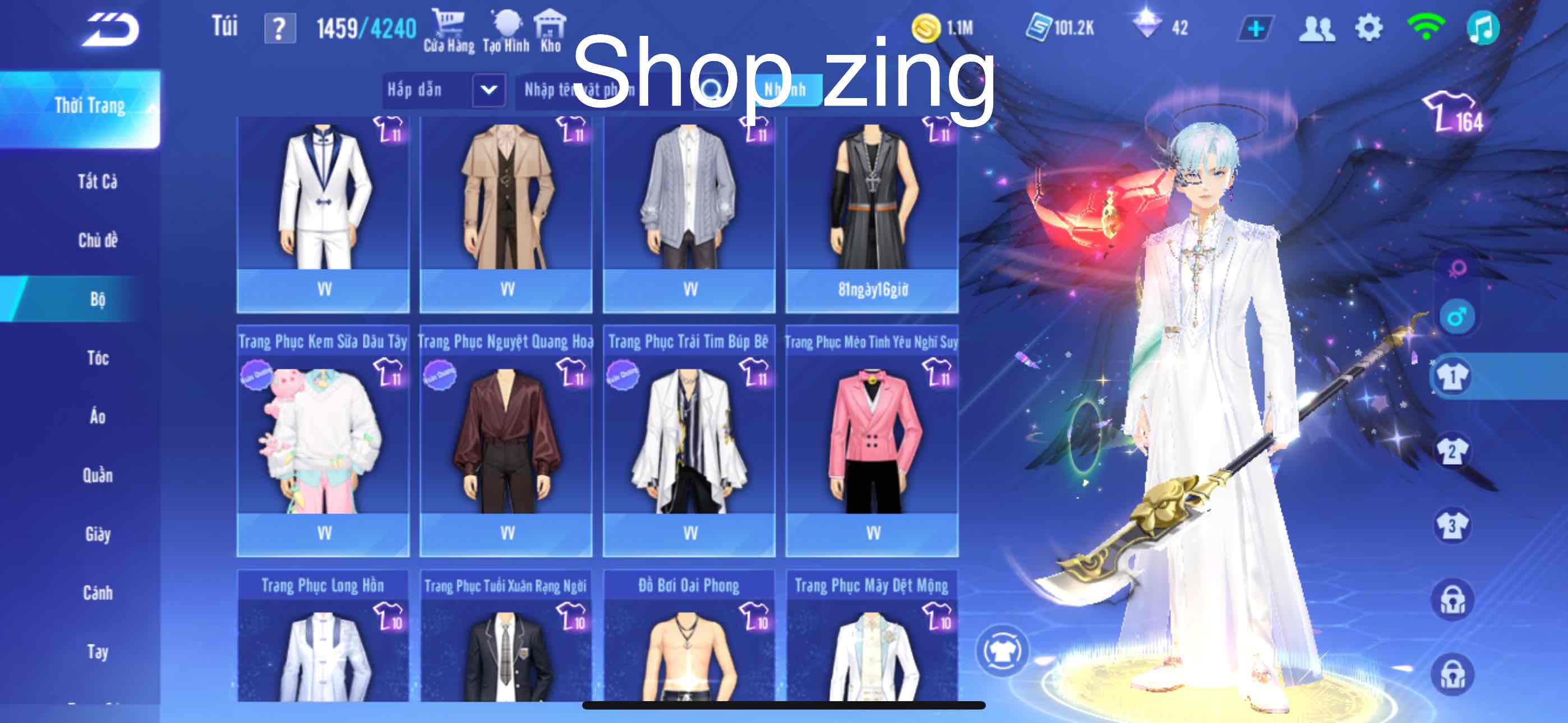 2. Tài khoản Z2303 - hình ảnh bảng ngọc