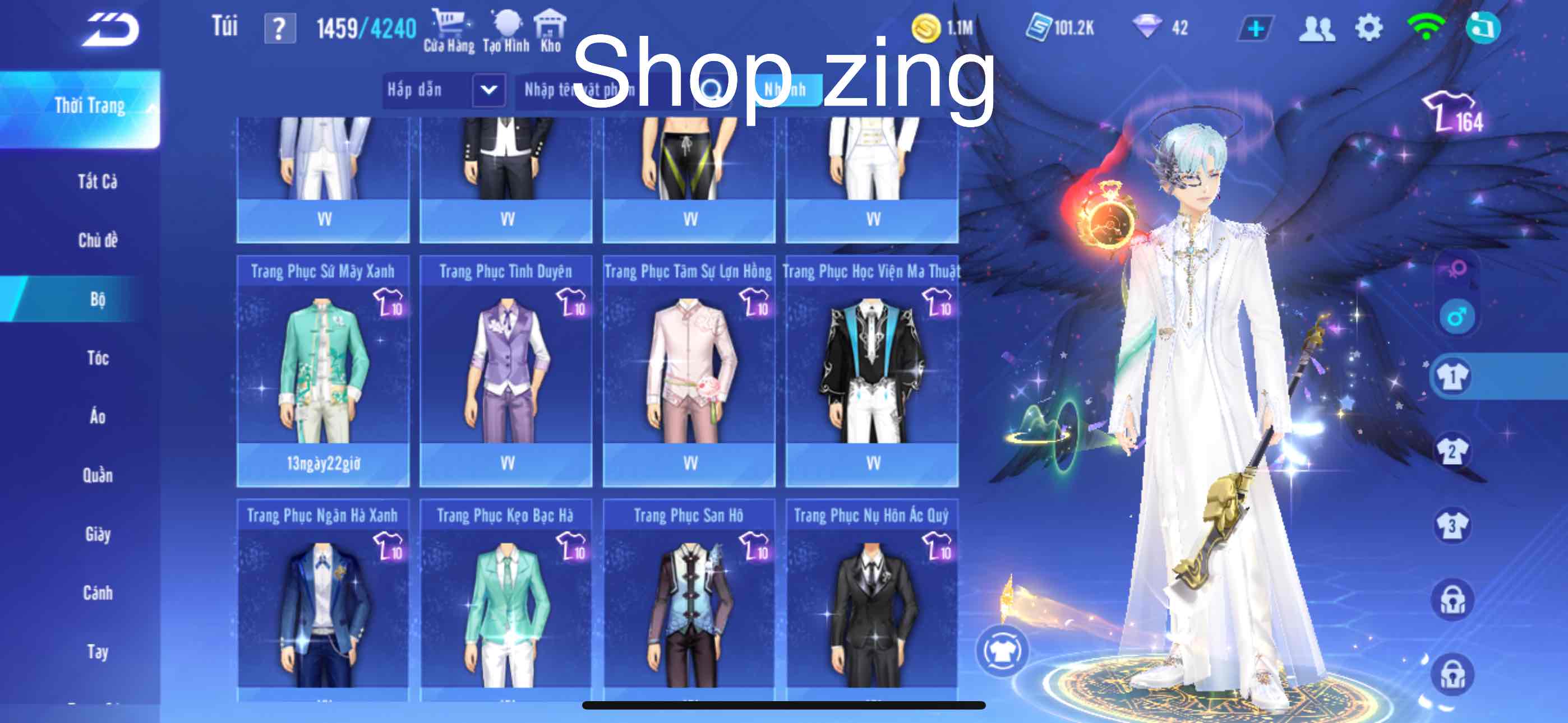 9. Tài khoản Z2303 - hình ảnh bảng ngọc
