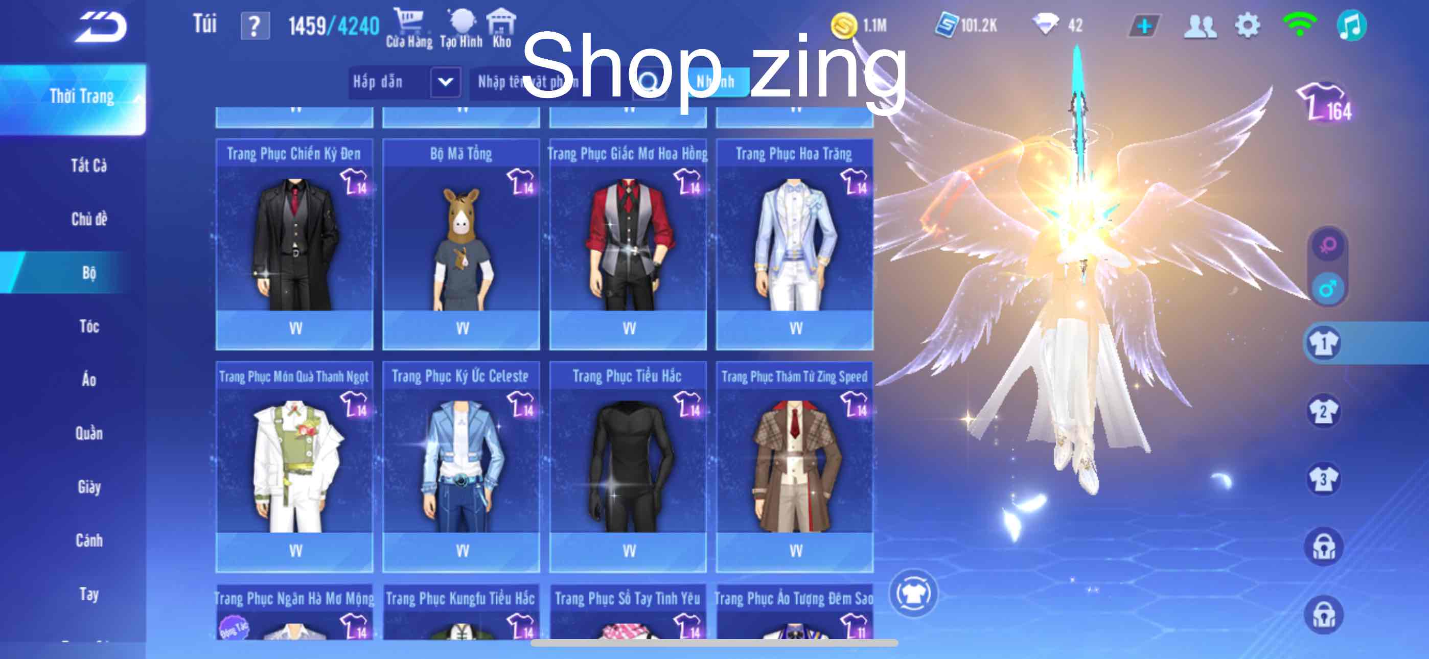 11. Tài khoản Z2303 - hình ảnh bảng ngọc