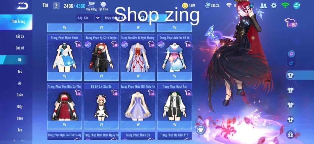 2. Tài khoản Z2311 - hình ảnh bảng ngọc