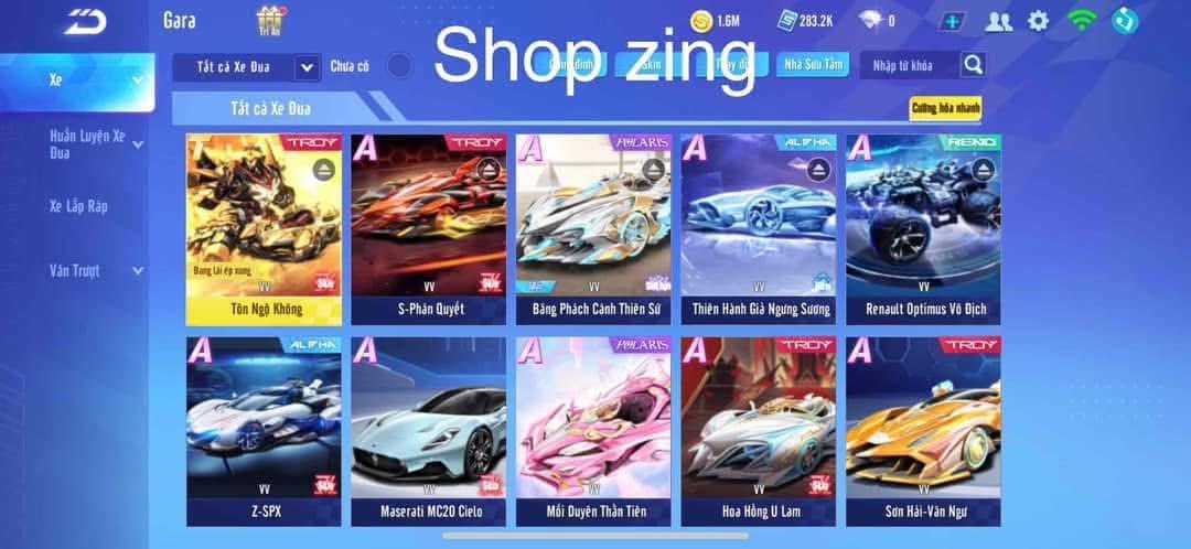 1. Tài khoản Z2311 - hình ảnh túi đồ