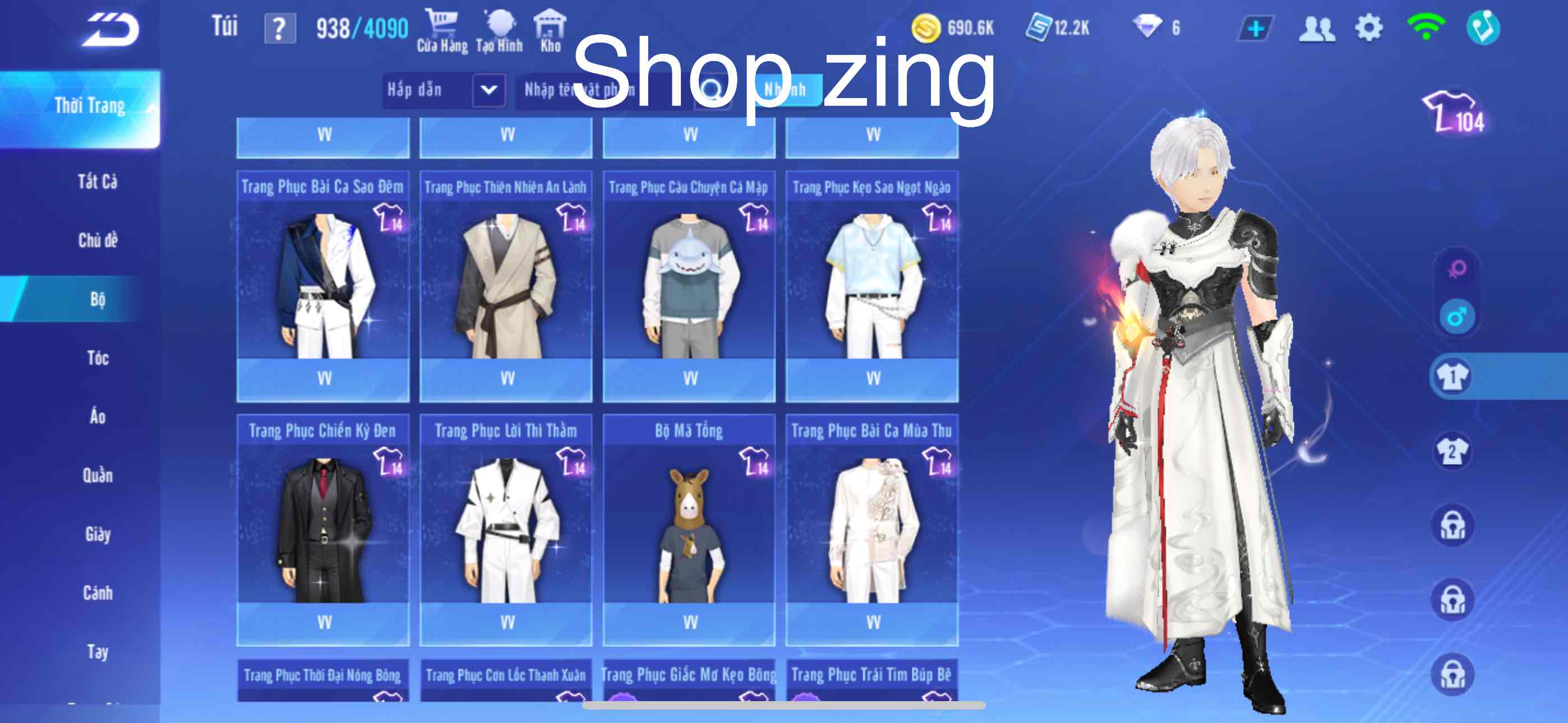 4. Tài khoản Z2315 - hình ảnh bảng ngọc