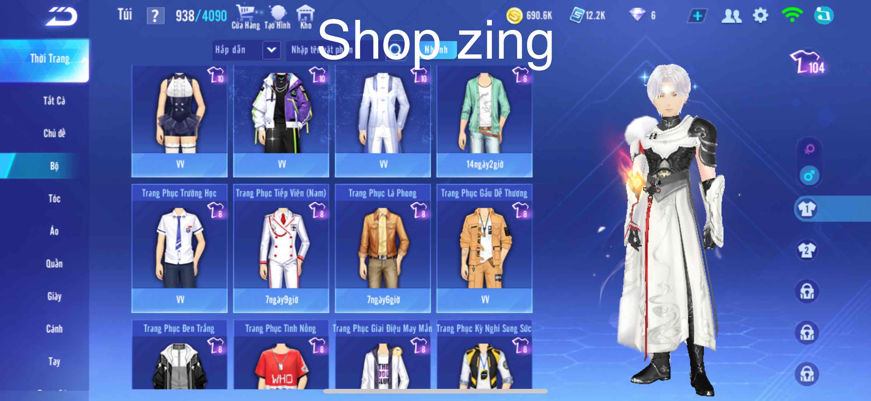 8. Tài khoản Z2315 - hình ảnh bảng ngọc