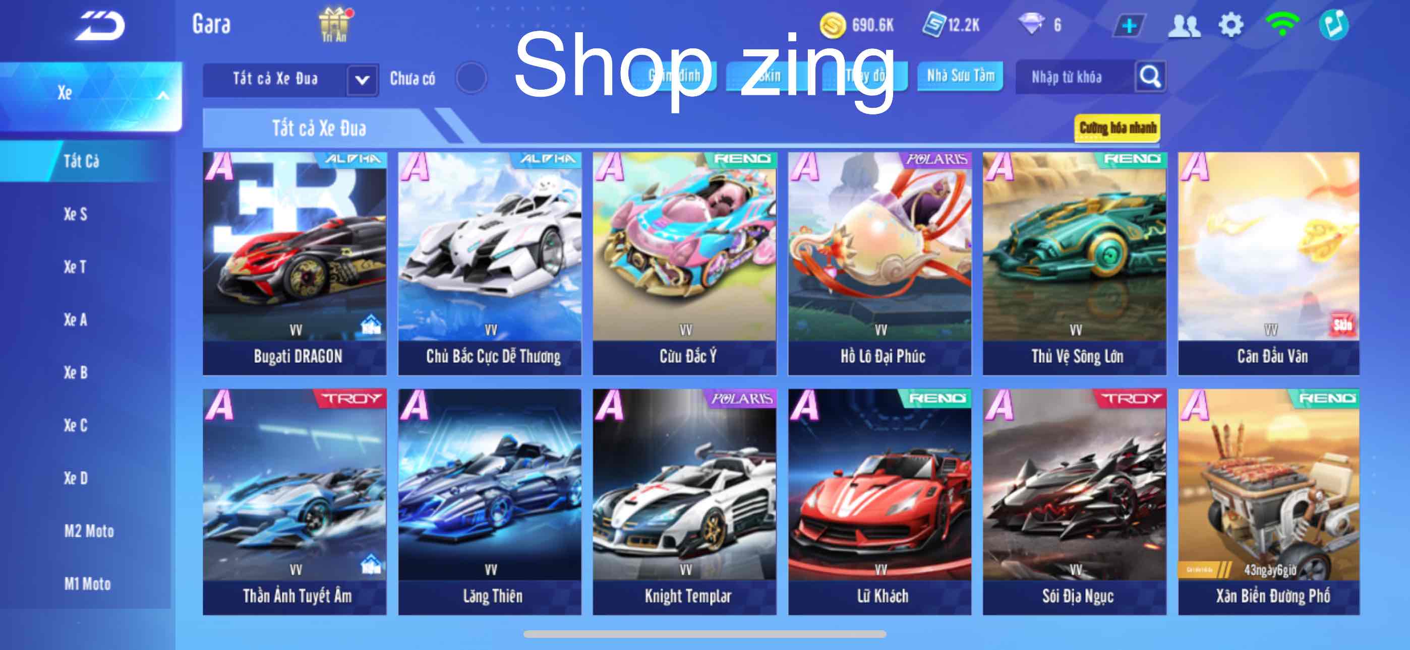 2. Tài khoản Z2315 - hình ảnh túi đồ