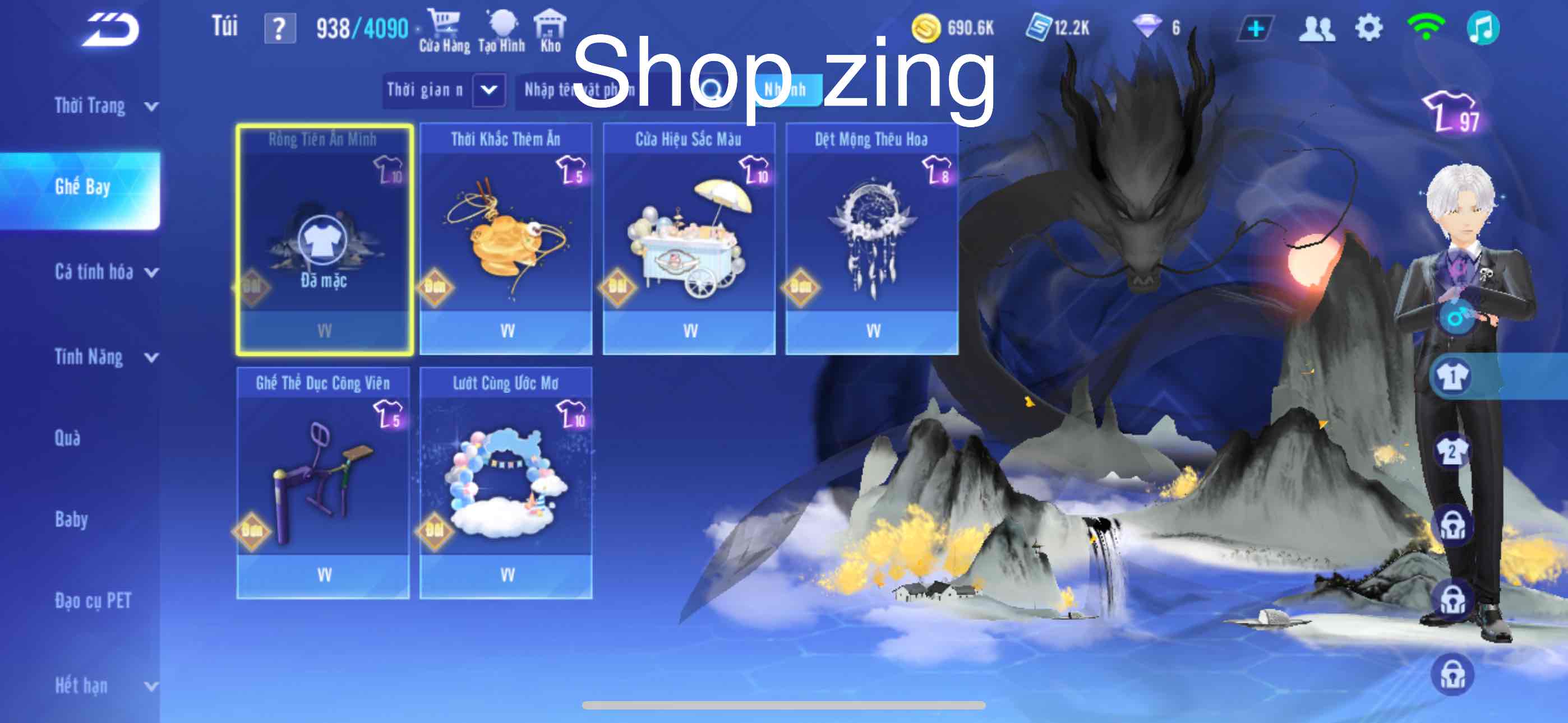 1. Tài khoản Z2315 - hình ảnh tướng