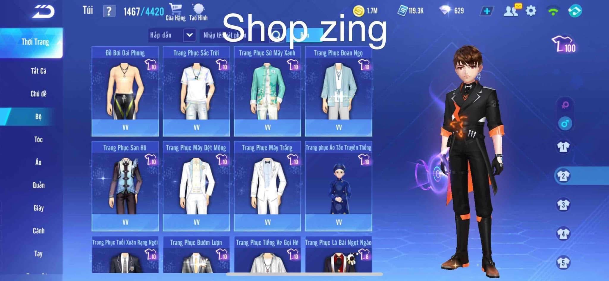 2. Tài khoản Z2318 - hình ảnh bảng ngọc