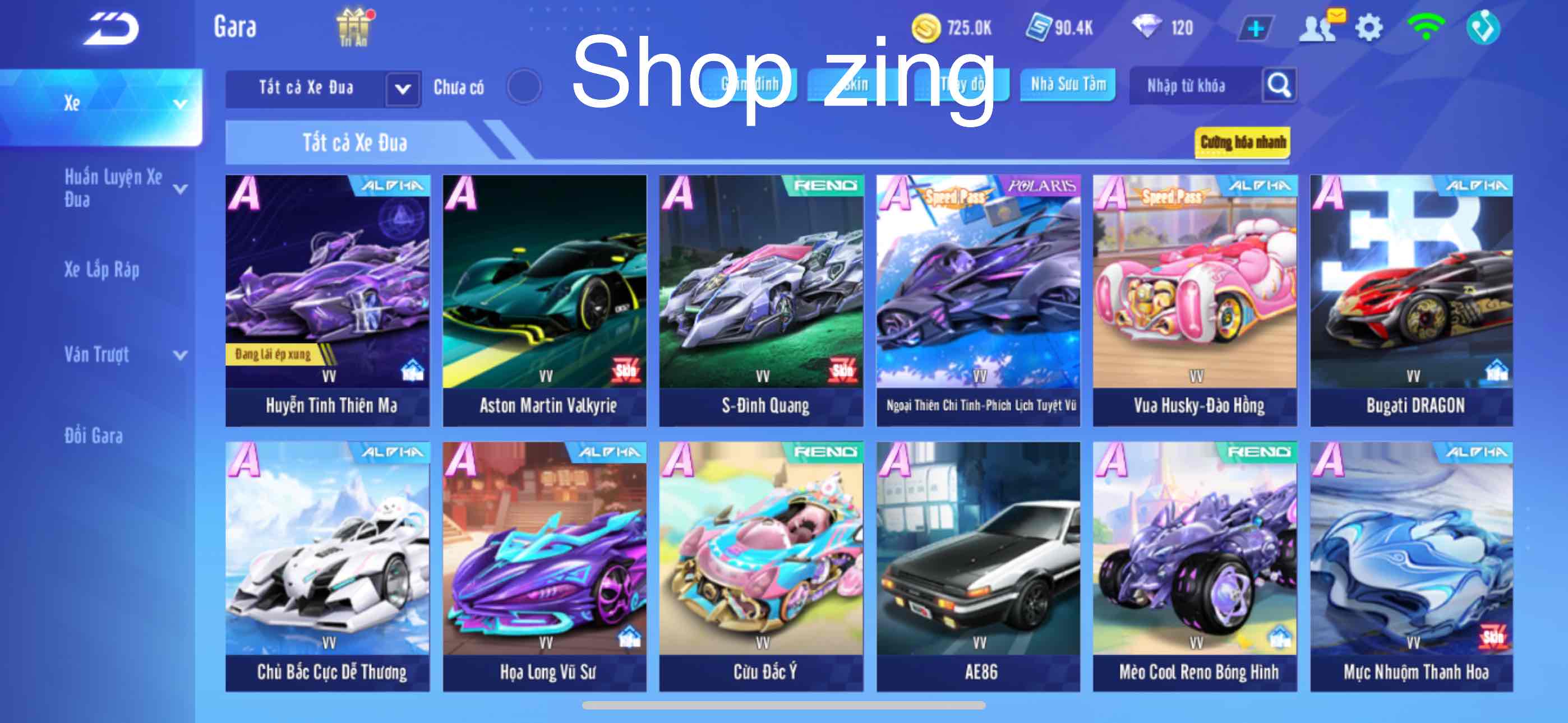 1. Tài khoản Z2324 - hình ảnh túi đồ