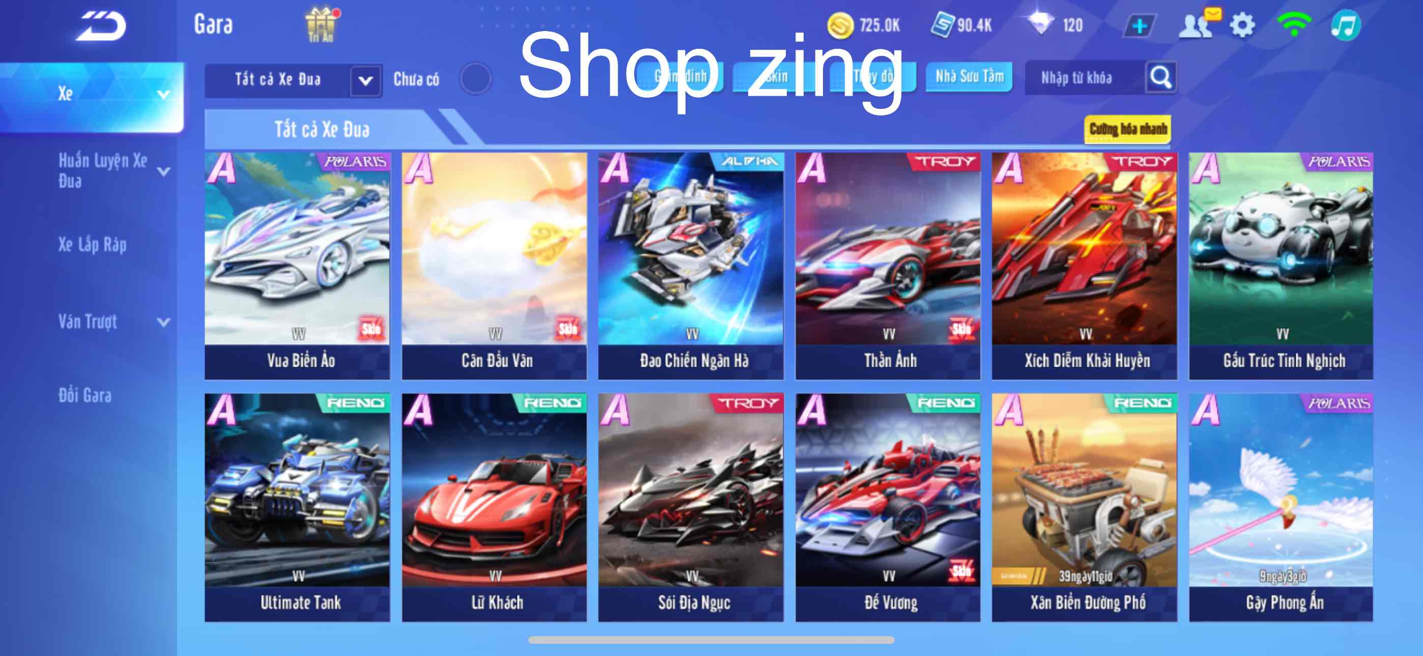 2. Tài khoản Z2324 - hình ảnh túi đồ