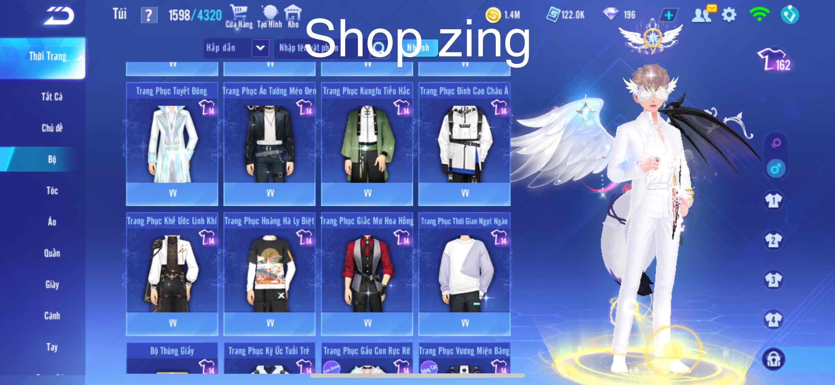 2. Tài khoản Z2332 - hình ảnh bảng ngọc