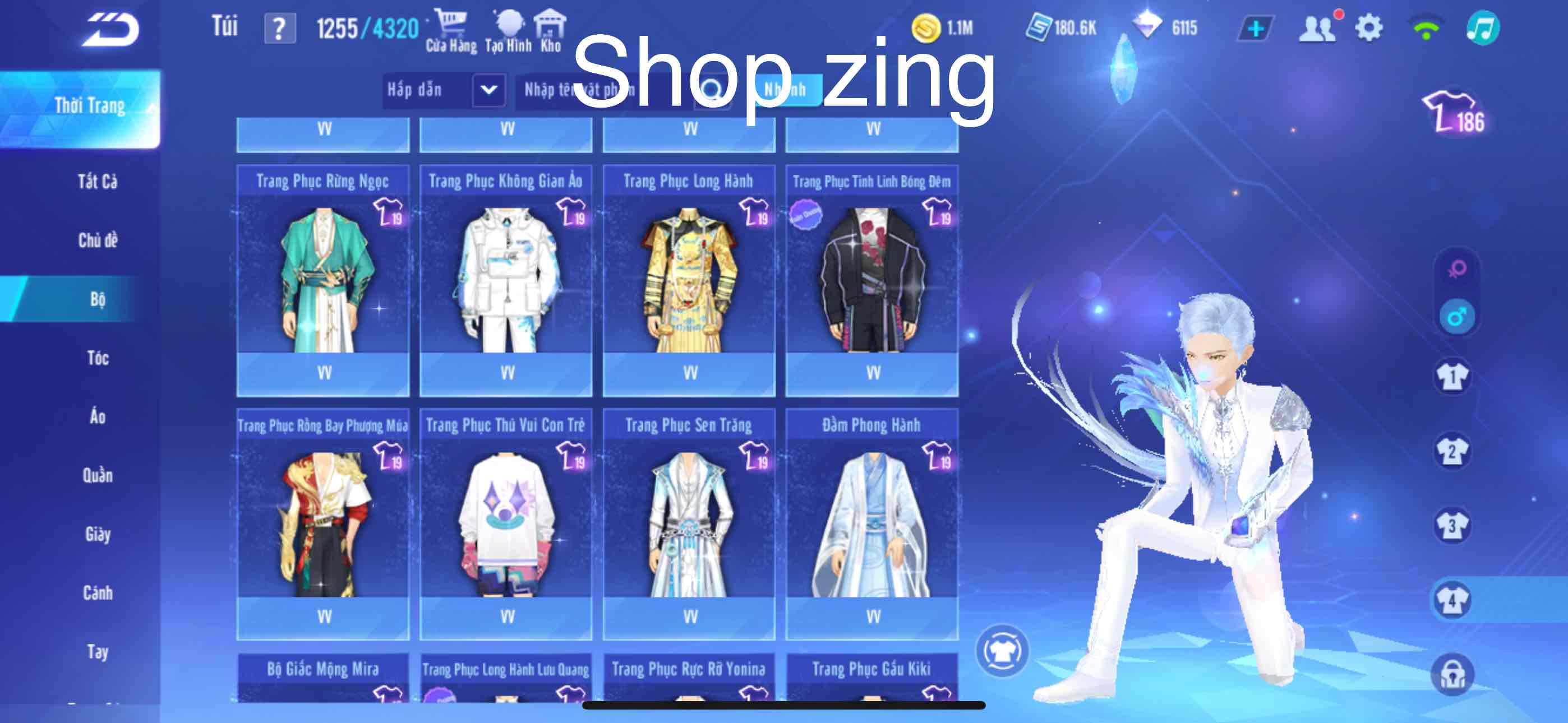 1. Tài khoản Z2333 - hình ảnh bảng ngọc
