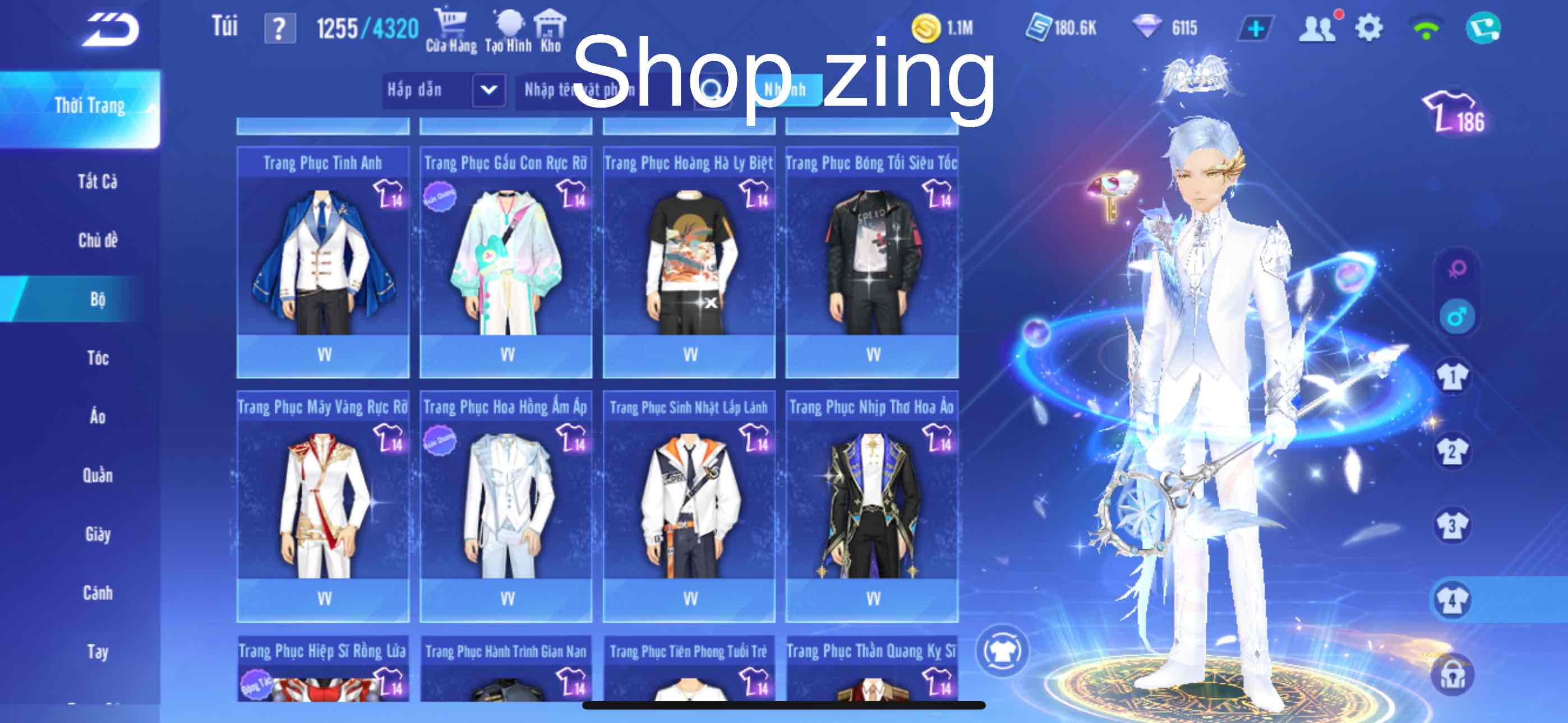 2. Tài khoản Z2333 - hình ảnh bảng ngọc