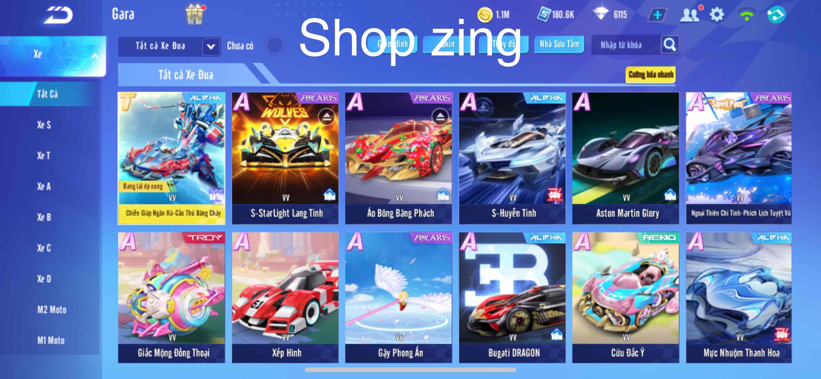 1. Tài khoản Z2333 - hình ảnh túi đồ
