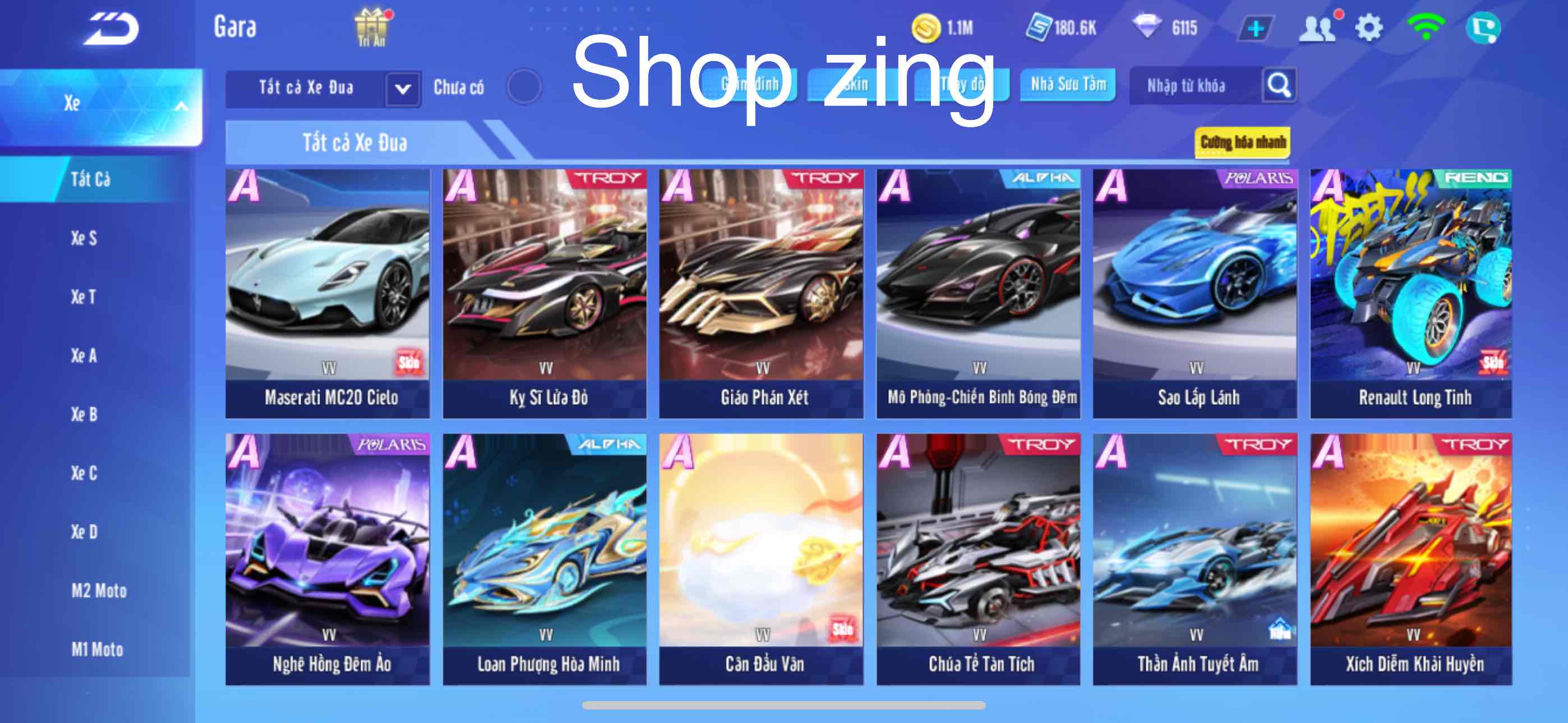 2. Tài khoản Z2333 - hình ảnh túi đồ