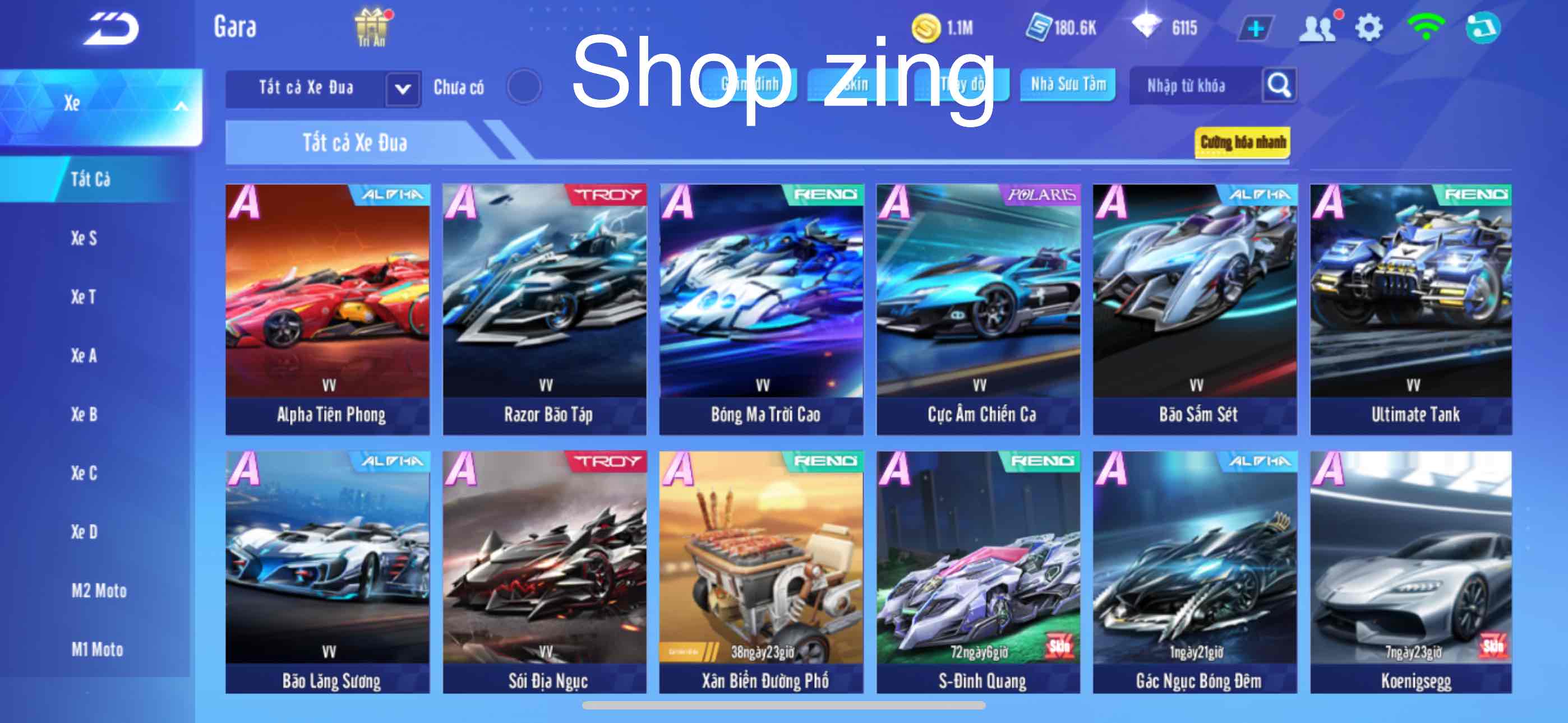 3. Tài khoản Z2333 - hình ảnh túi đồ