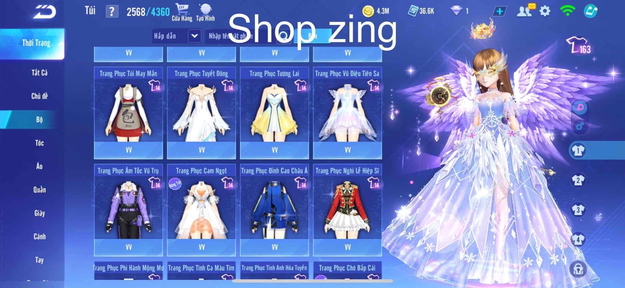 3. Tài khoản Z2335 - hình ảnh bảng ngọc