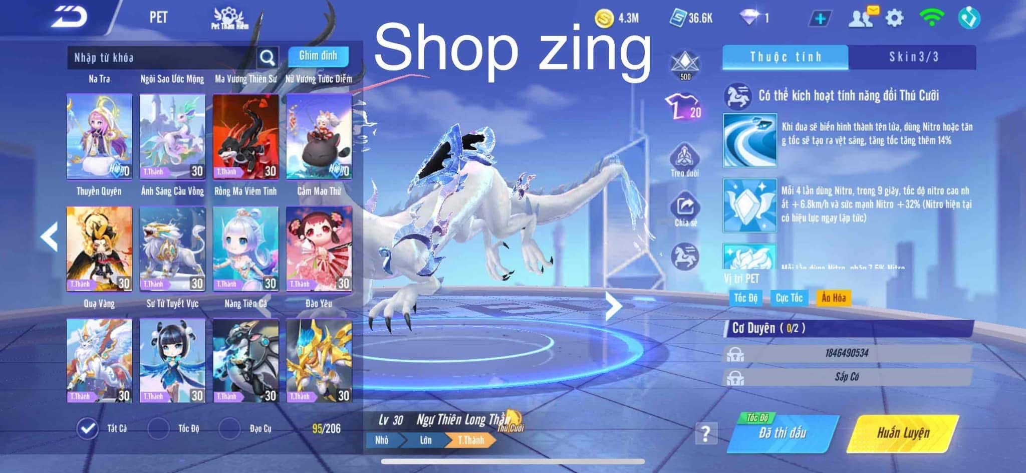 2. Tài khoản Z2335 - hình ảnh trang phục