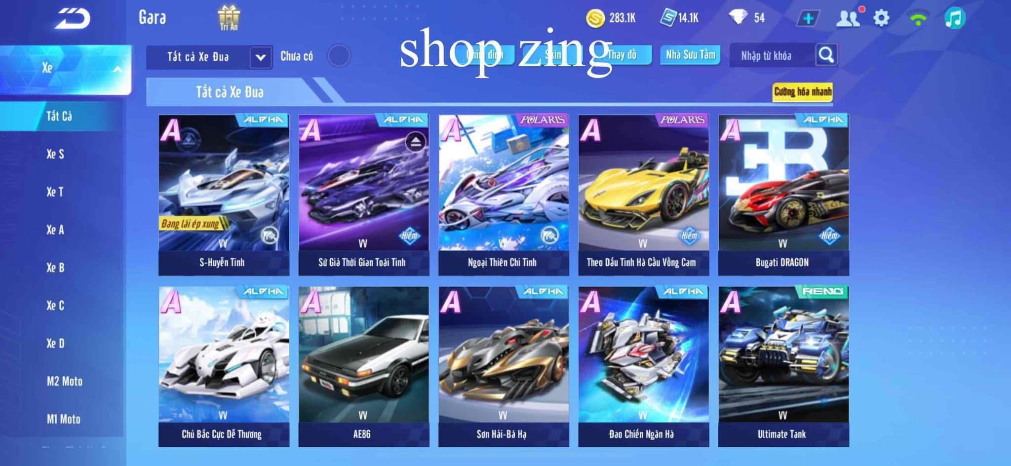 1. Tài khoản Z2336 - hình ảnh túi đồ