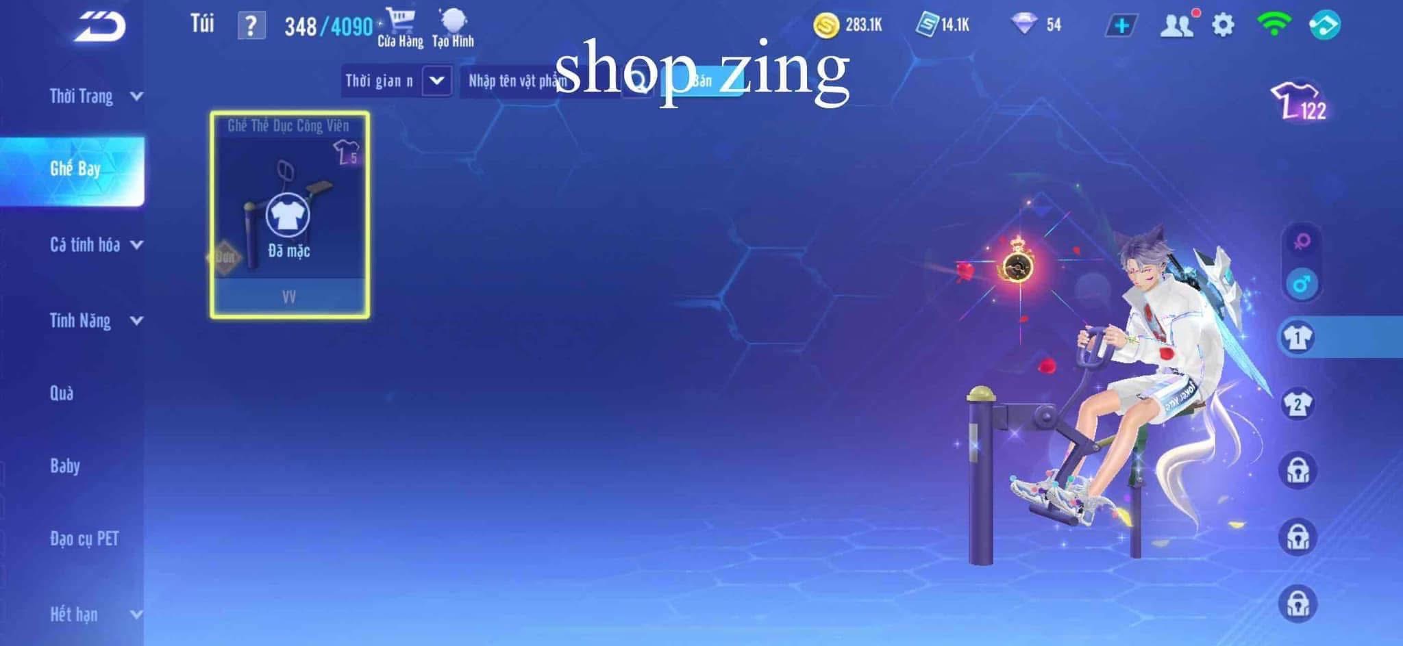3. Tài khoản Z2336 - hình ảnh túi đồ