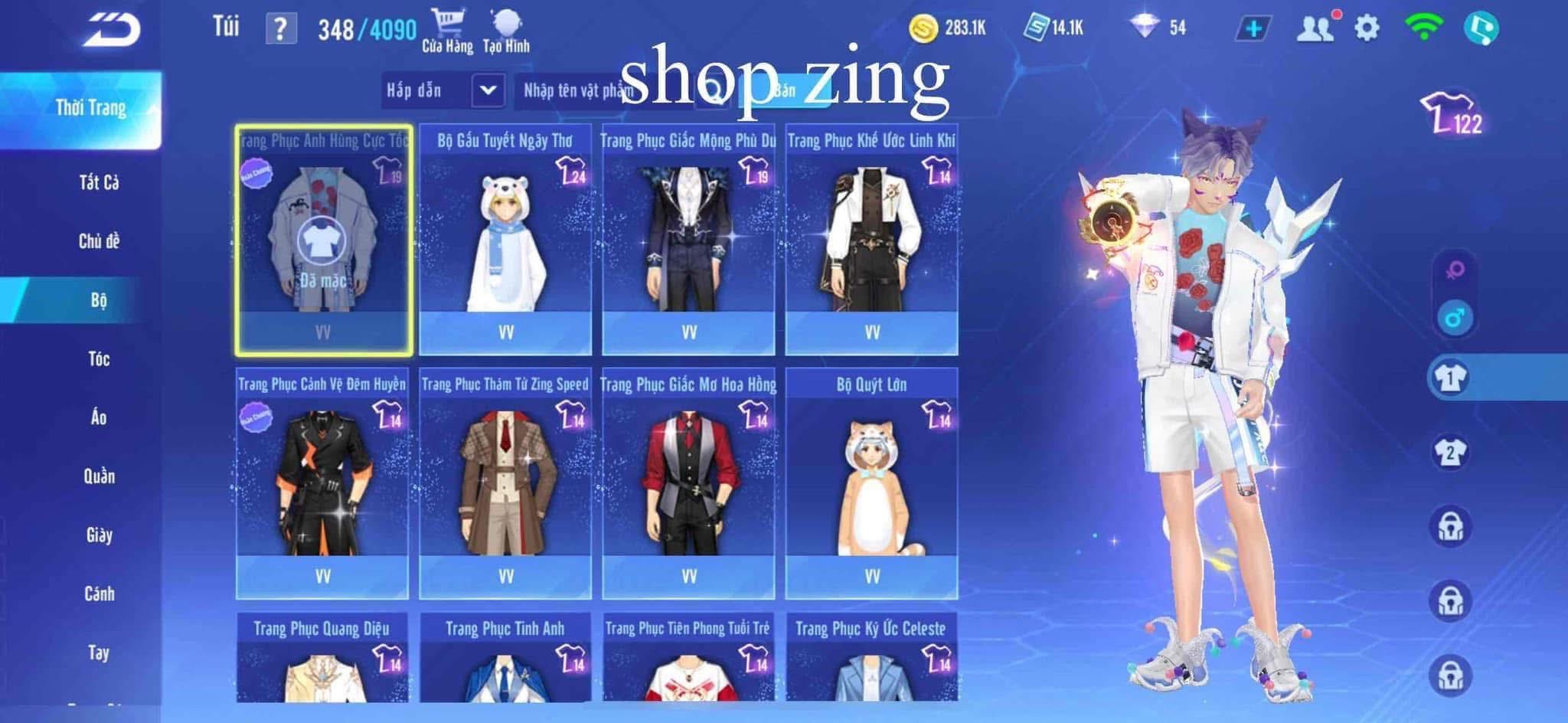 4. Tài khoản Z2336 - hình ảnh túi đồ