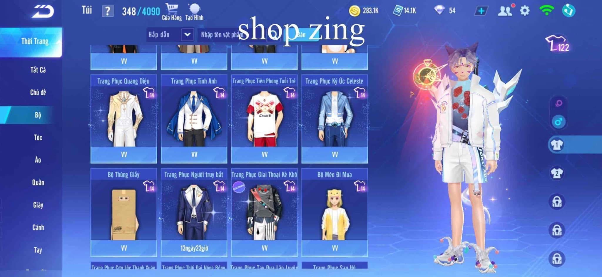5. Tài khoản Z2336 - hình ảnh túi đồ