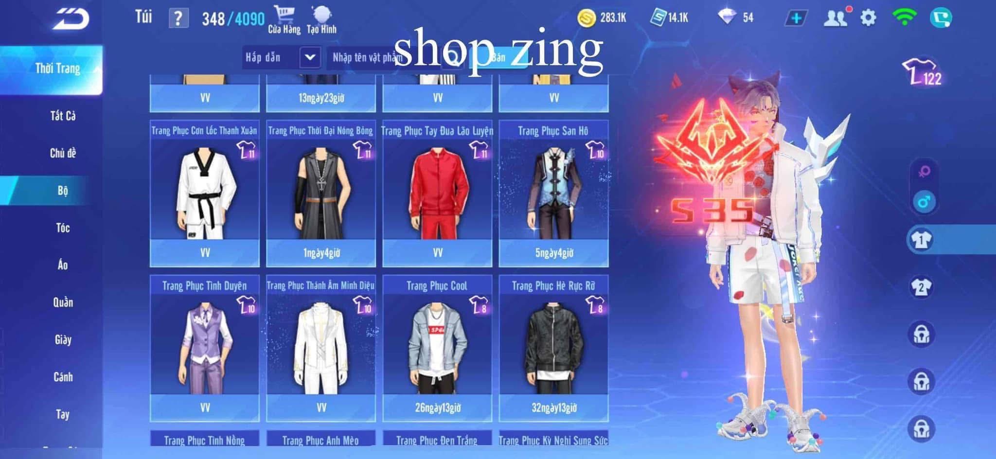 6. Tài khoản Z2336 - hình ảnh túi đồ