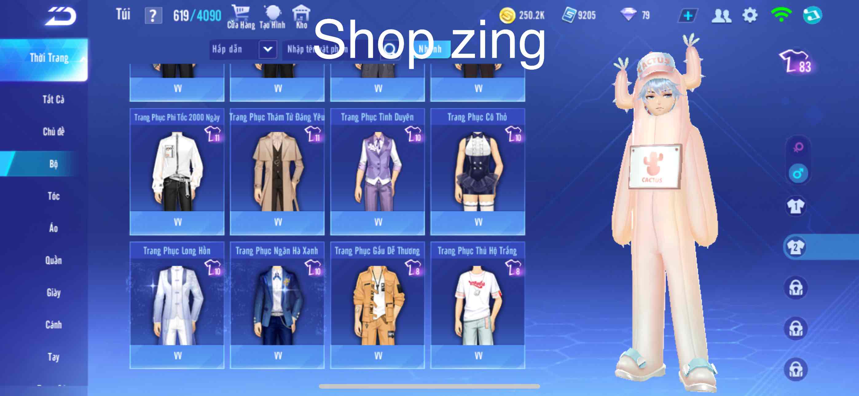 3. Tài khoản Z2340 - hình ảnh bảng ngọc