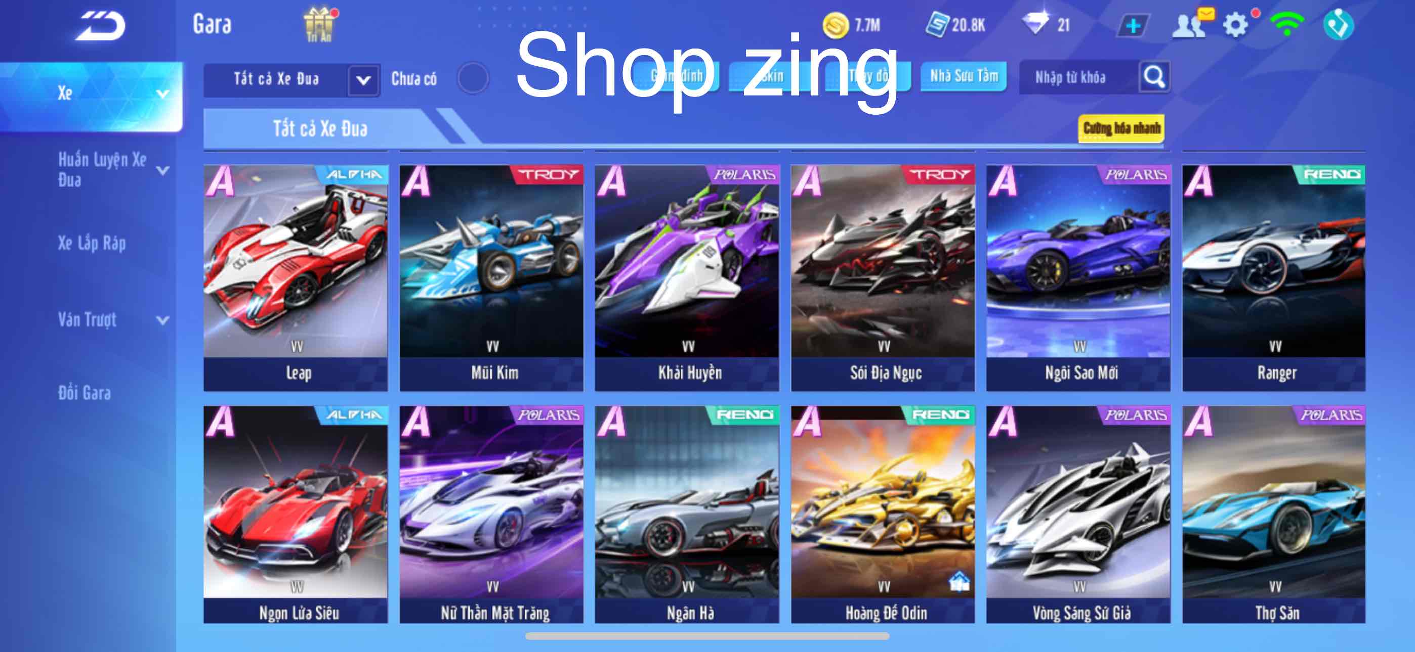 3. Tài khoản Z2345 - hình ảnh túi đồ