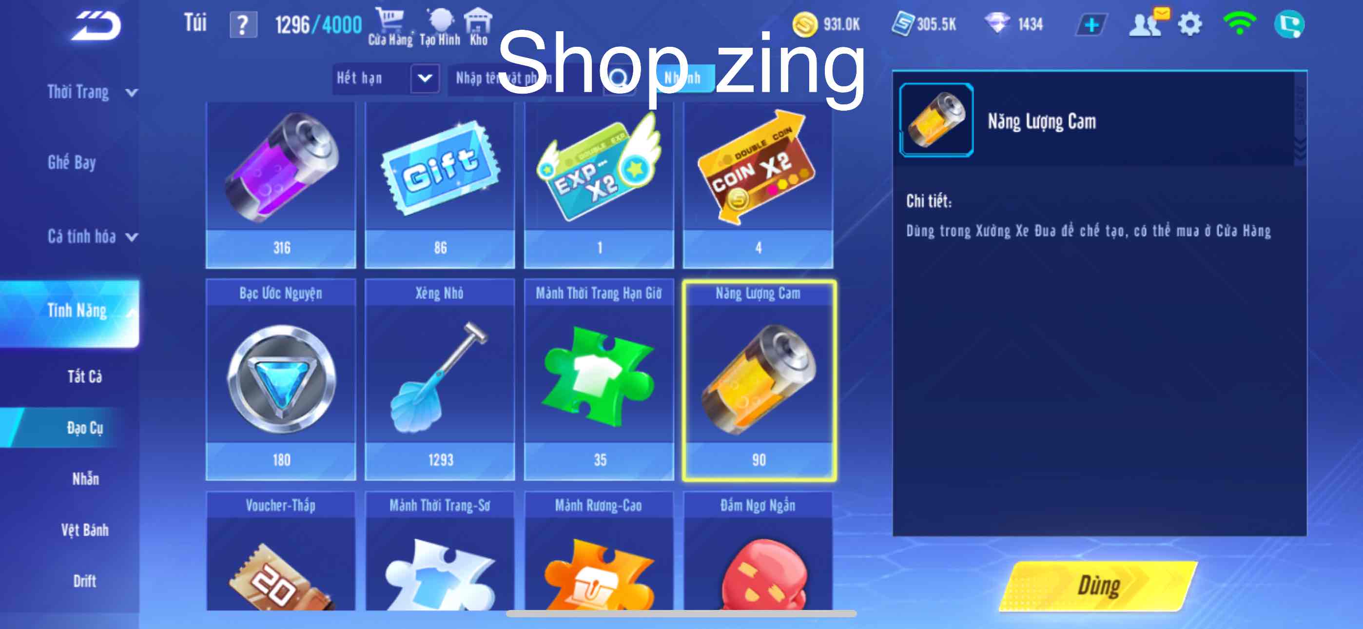 2. Tài khoản Z2348 - hình ảnh trang phục