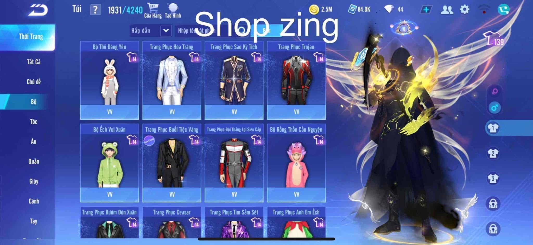 9. Tài khoản Z2350 - hình ảnh bảng ngọc