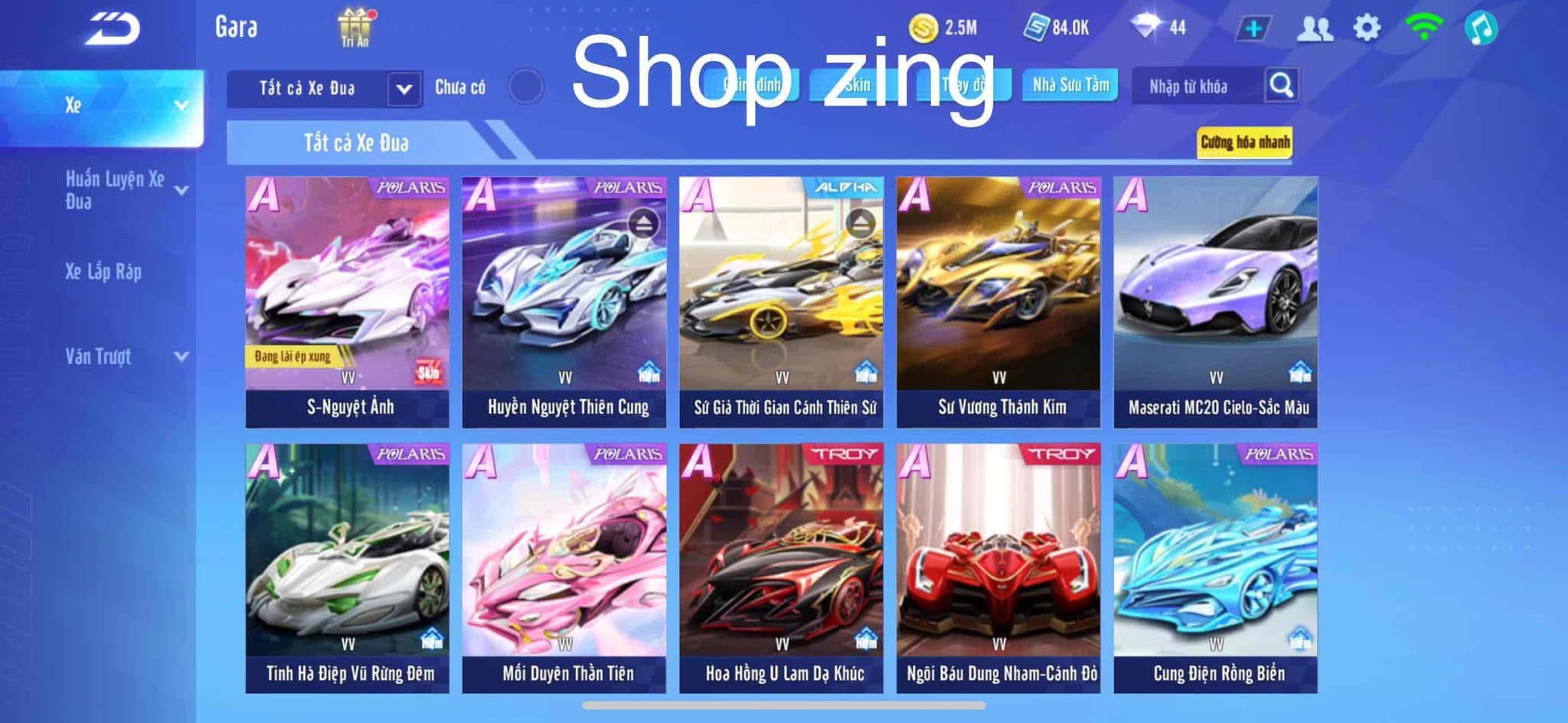 1. Tài khoản Z2350 - hình ảnh túi đồ