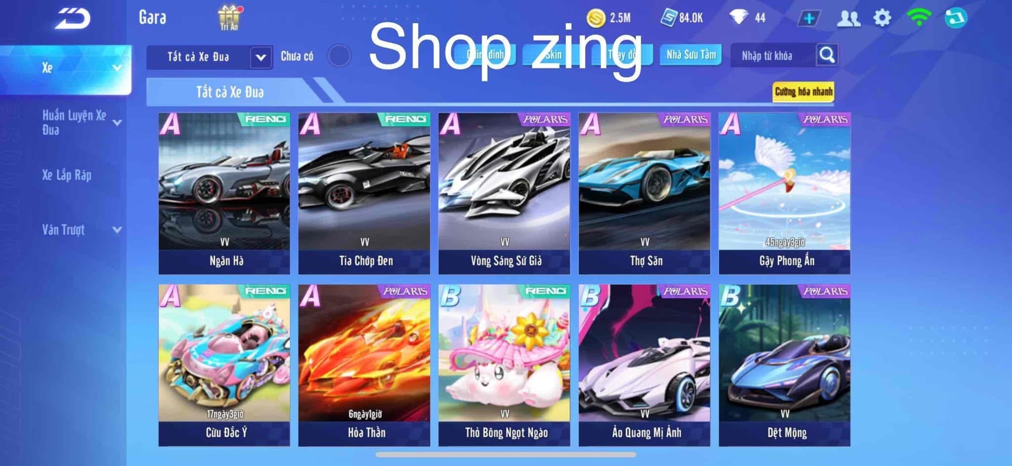 2. Tài khoản Z2350 - hình ảnh túi đồ